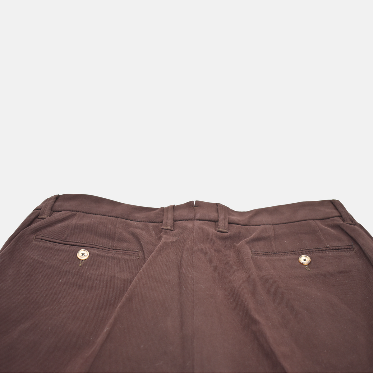 Brown Trousers made of Cotton (EU 54)