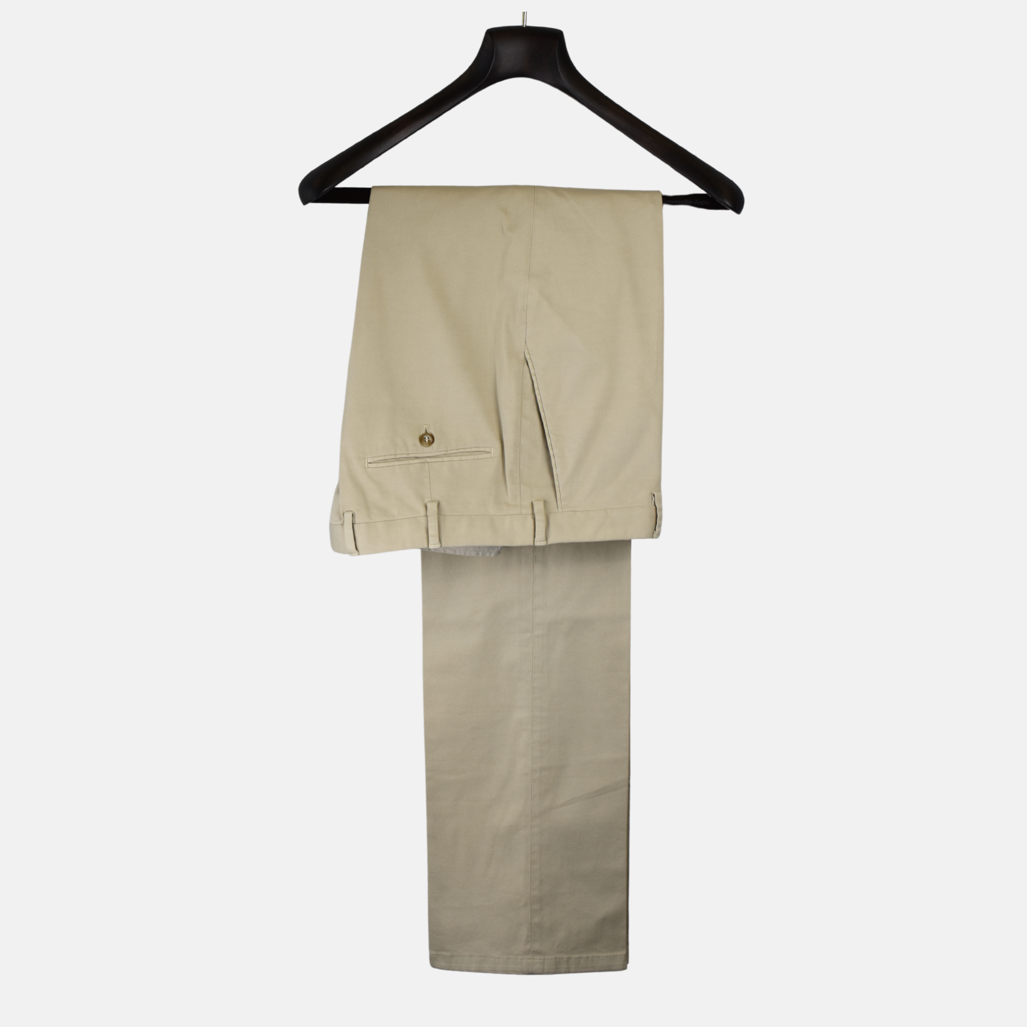 Beige Trousers made of Cotton (EU 48)