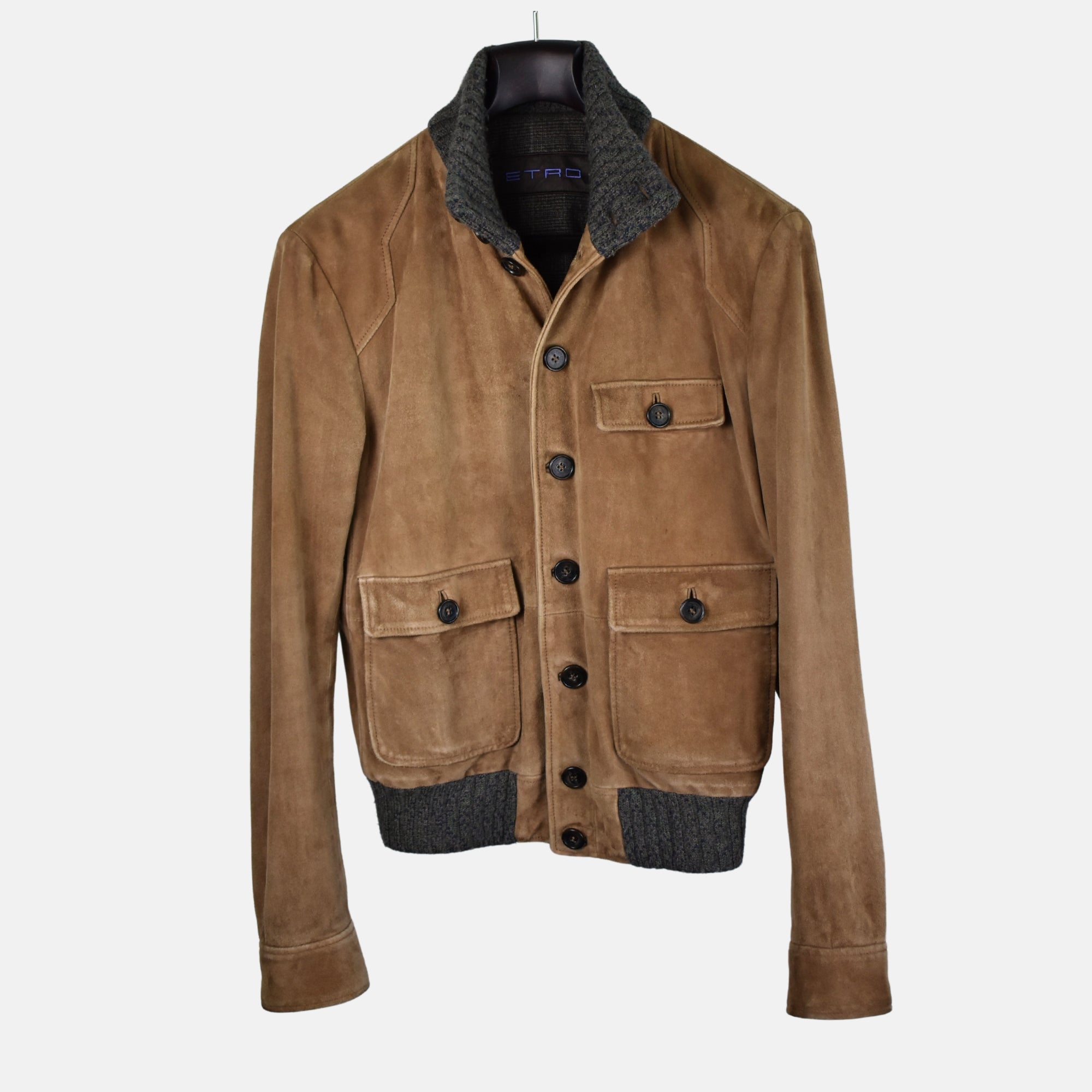 Beige Jacket made of Goatskin (M)