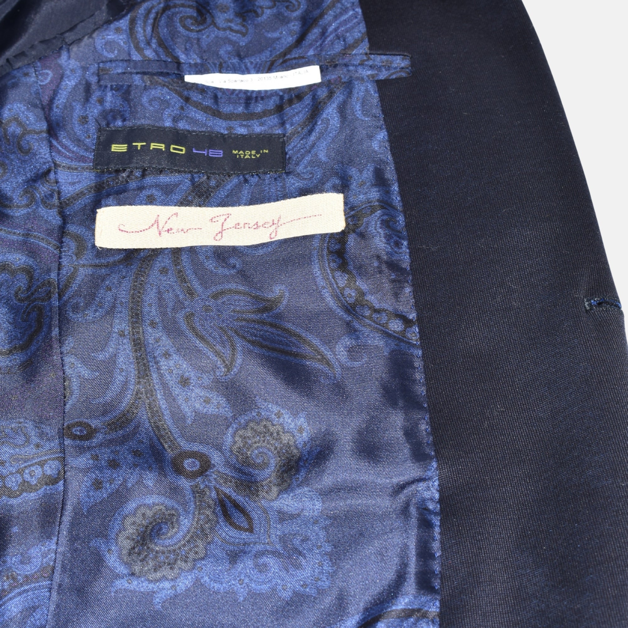 Navy Blazer made of Cotton (EU 48)