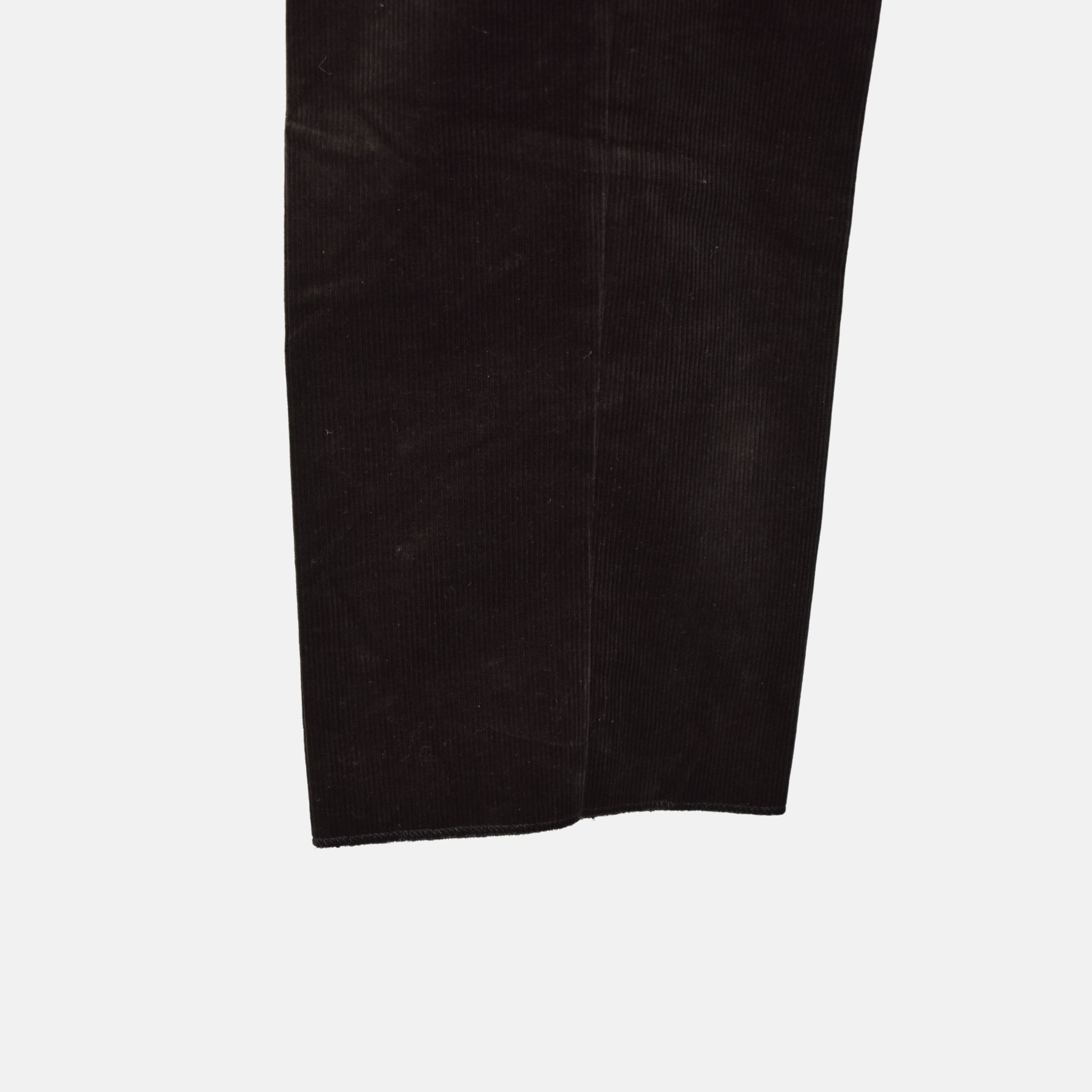 Dark Brown Corduroy Trousers made of Cotton (EU 56)