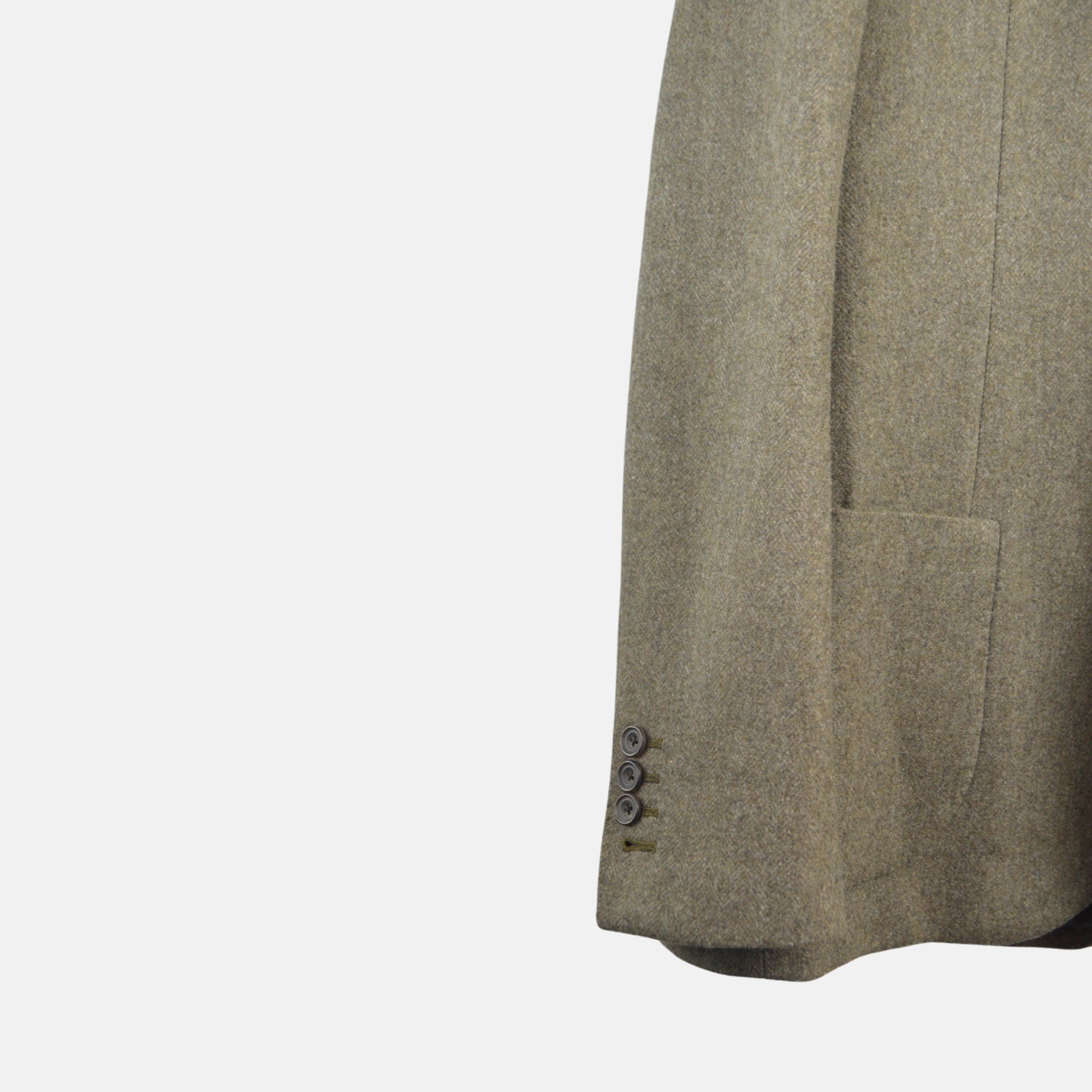 Green Blazer made of Wool (Tg. Custom made)