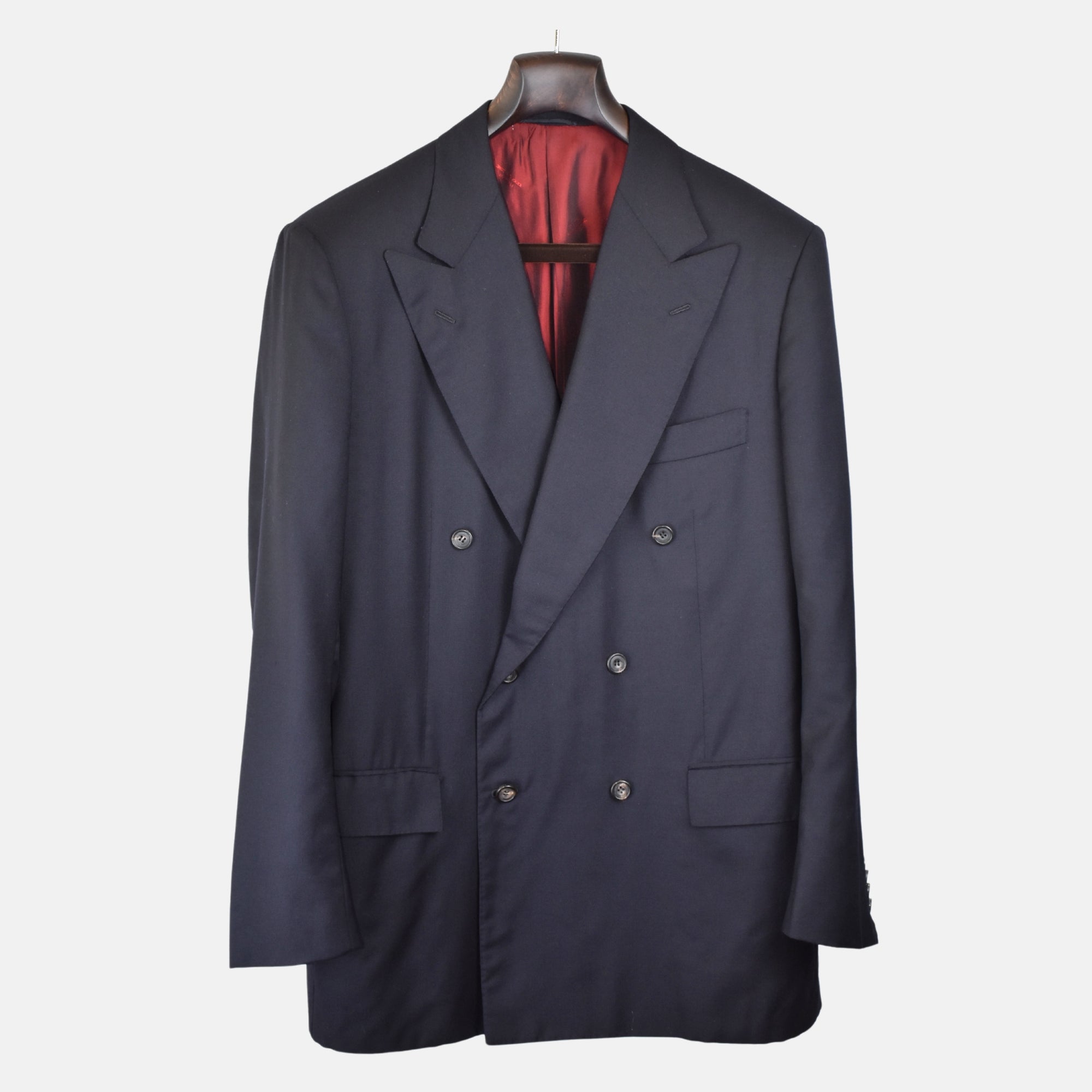Midnight Blue Double Breasted Blazer made of Wool (EU 50)