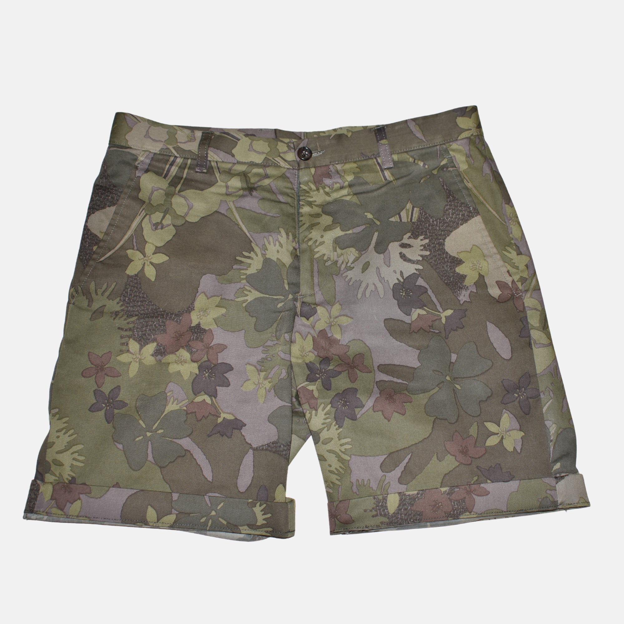 Camouflage Shorts made of Cotton (EU 46)