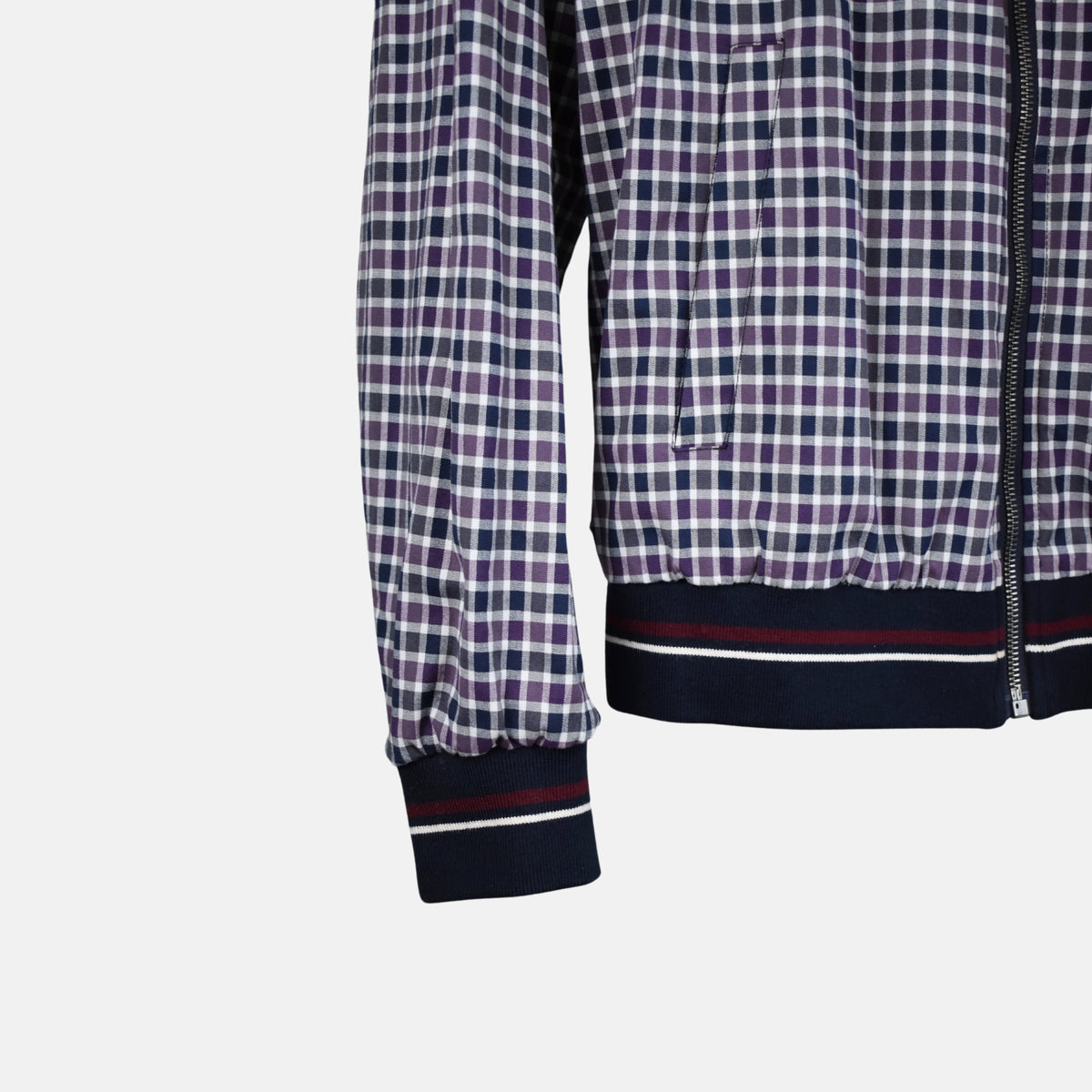 Multicoloured Reversible Jacket made of Cotton/Nylon (M)