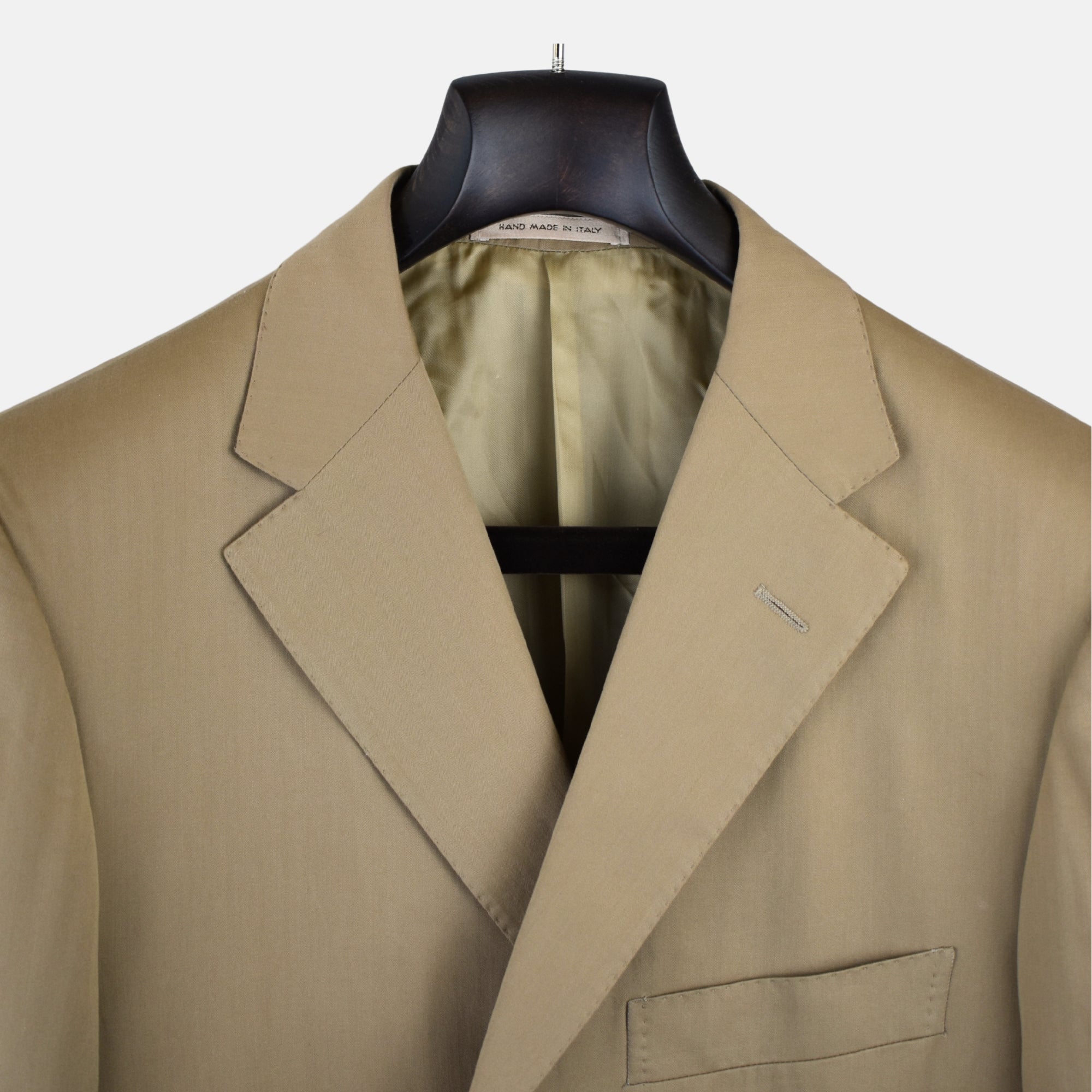 Beige Suit made of Cotton/Wool (EU 52)