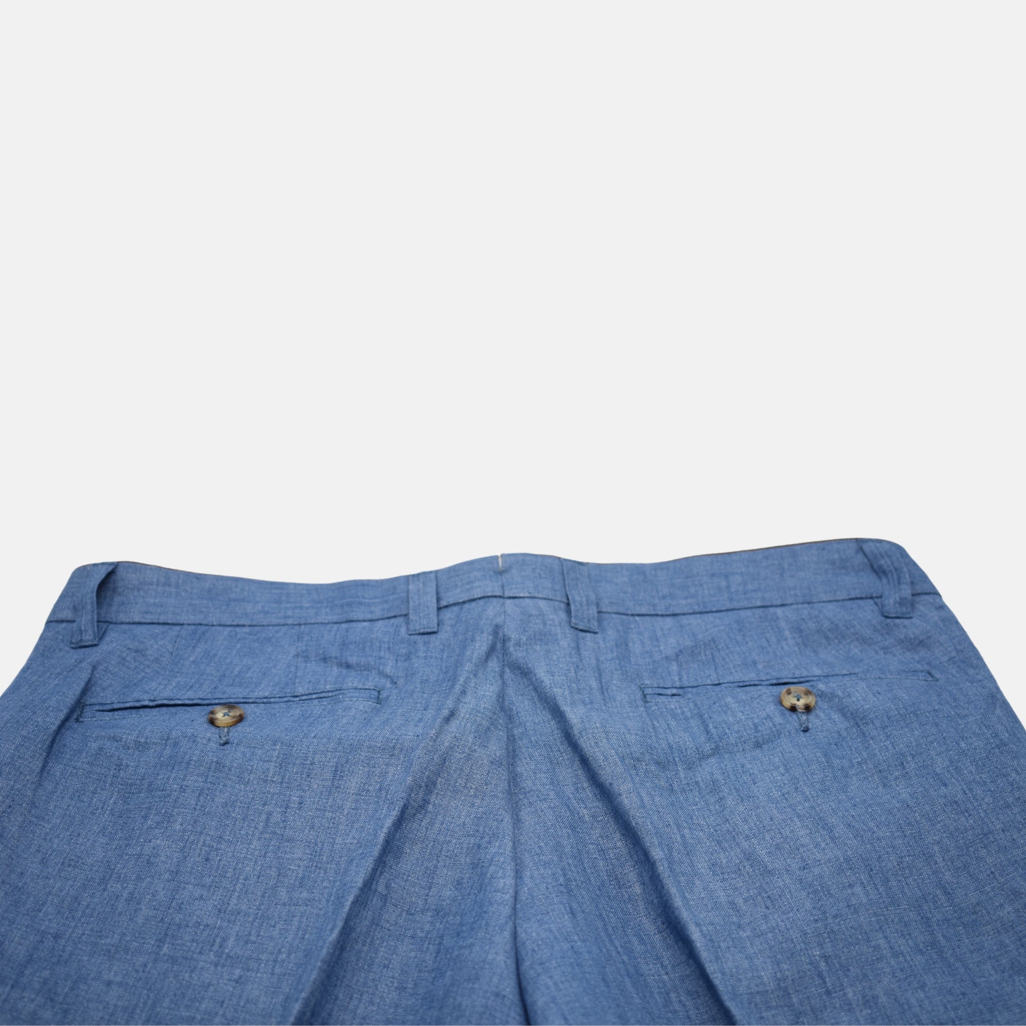 Blue Trousers made of Linen (EU 50)