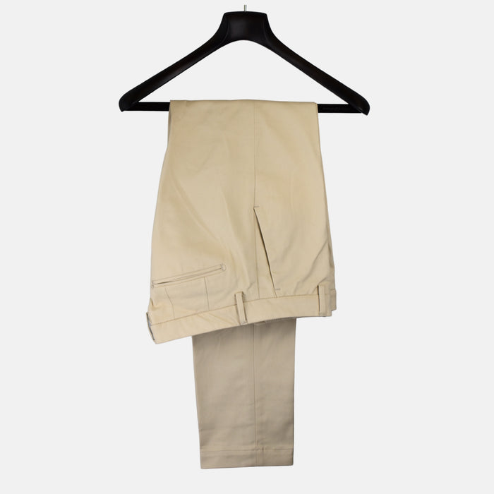 Beige Trousers made of Cotton (34)
