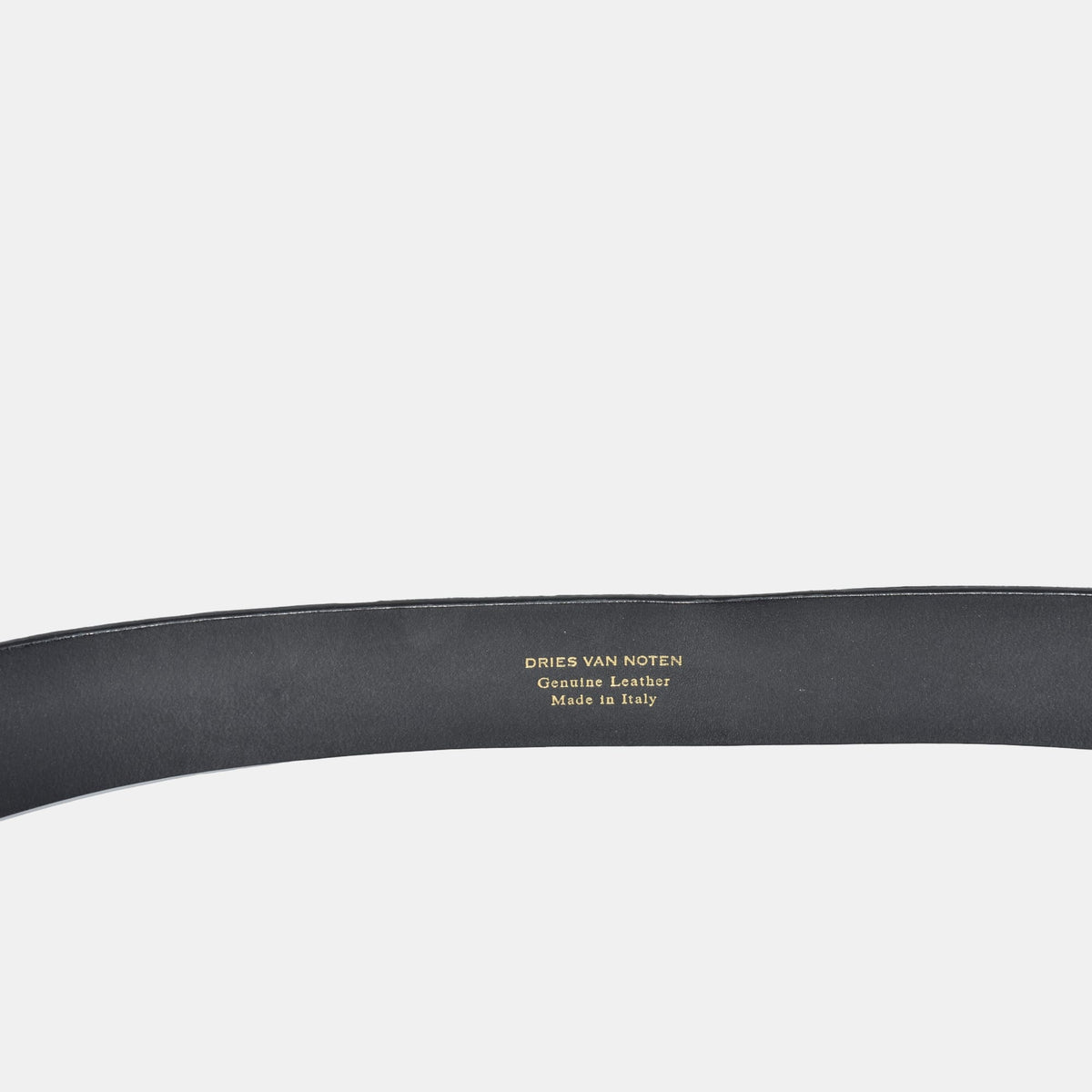 Black Belt made of Leather/Cowhide