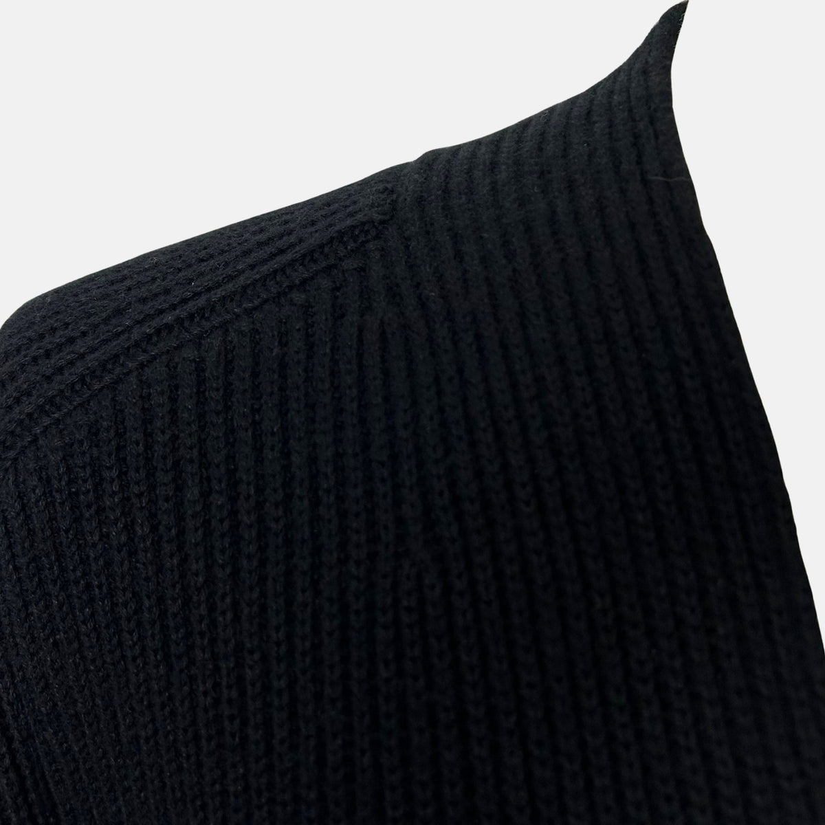 Black Cardigan made of Cashmere/Linen/Cotton (EU52)