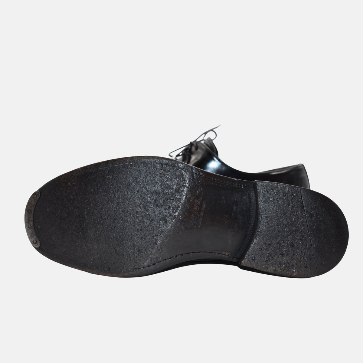 Black Shoes made of Leather (EU 43)