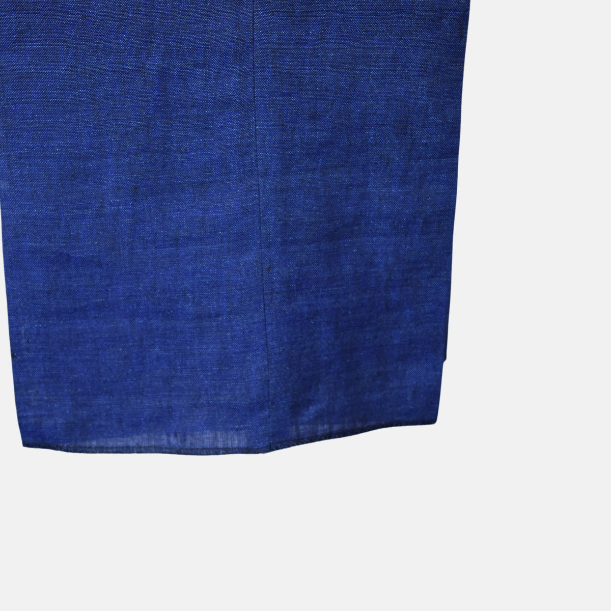 Electric Blue Trousers made of Linen ( EU 50)