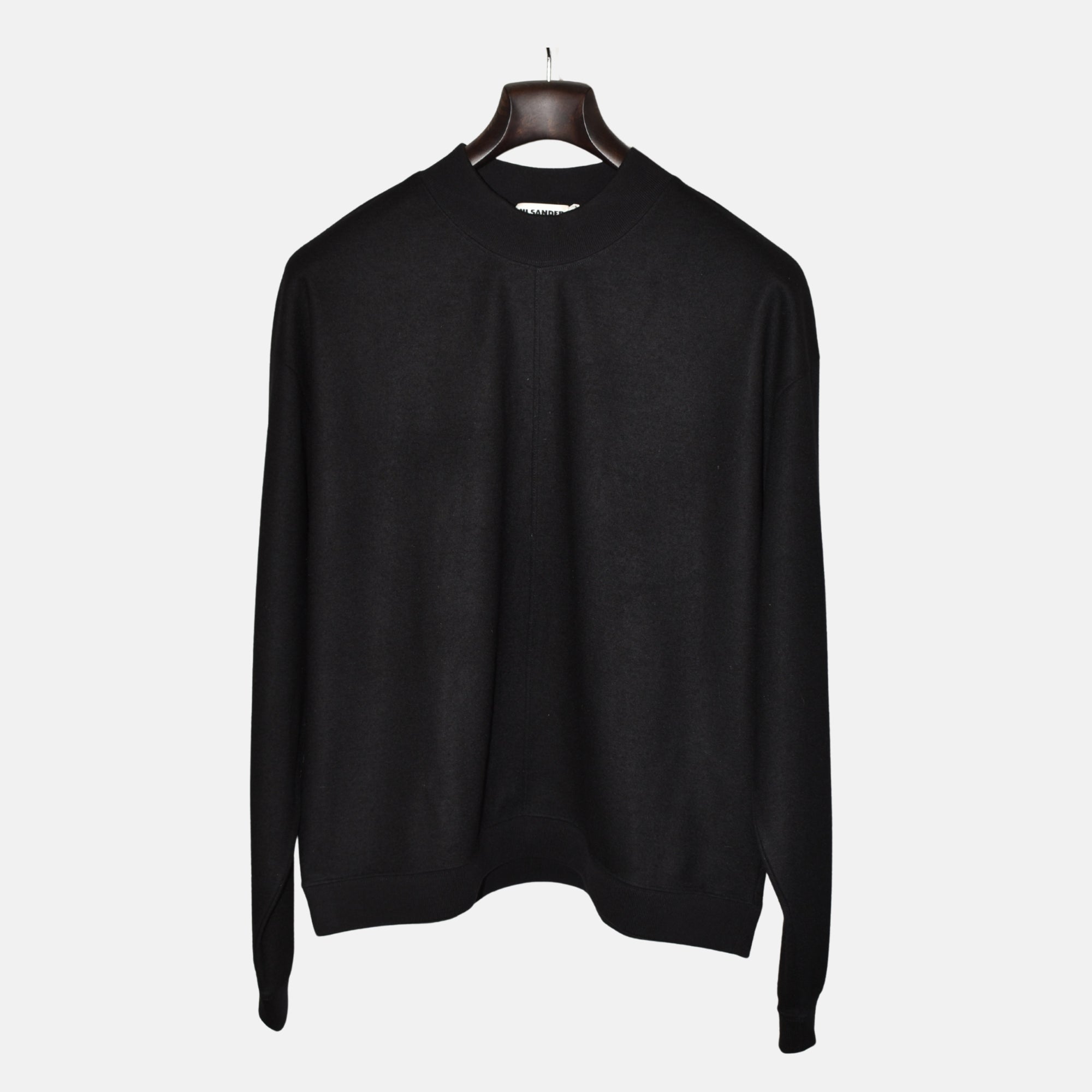 Black Oversized Sweater made of Wool (EU 48)