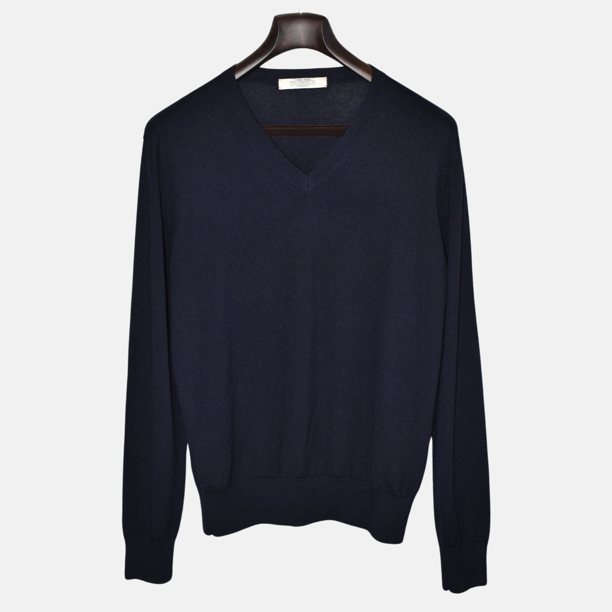Navy Sweater made of Cashmere (M)