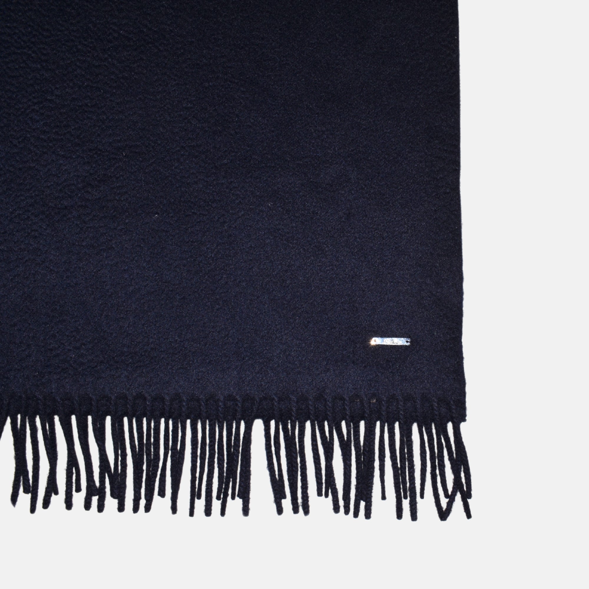 Navy Scarf made of Baby Cashmere (OS)
