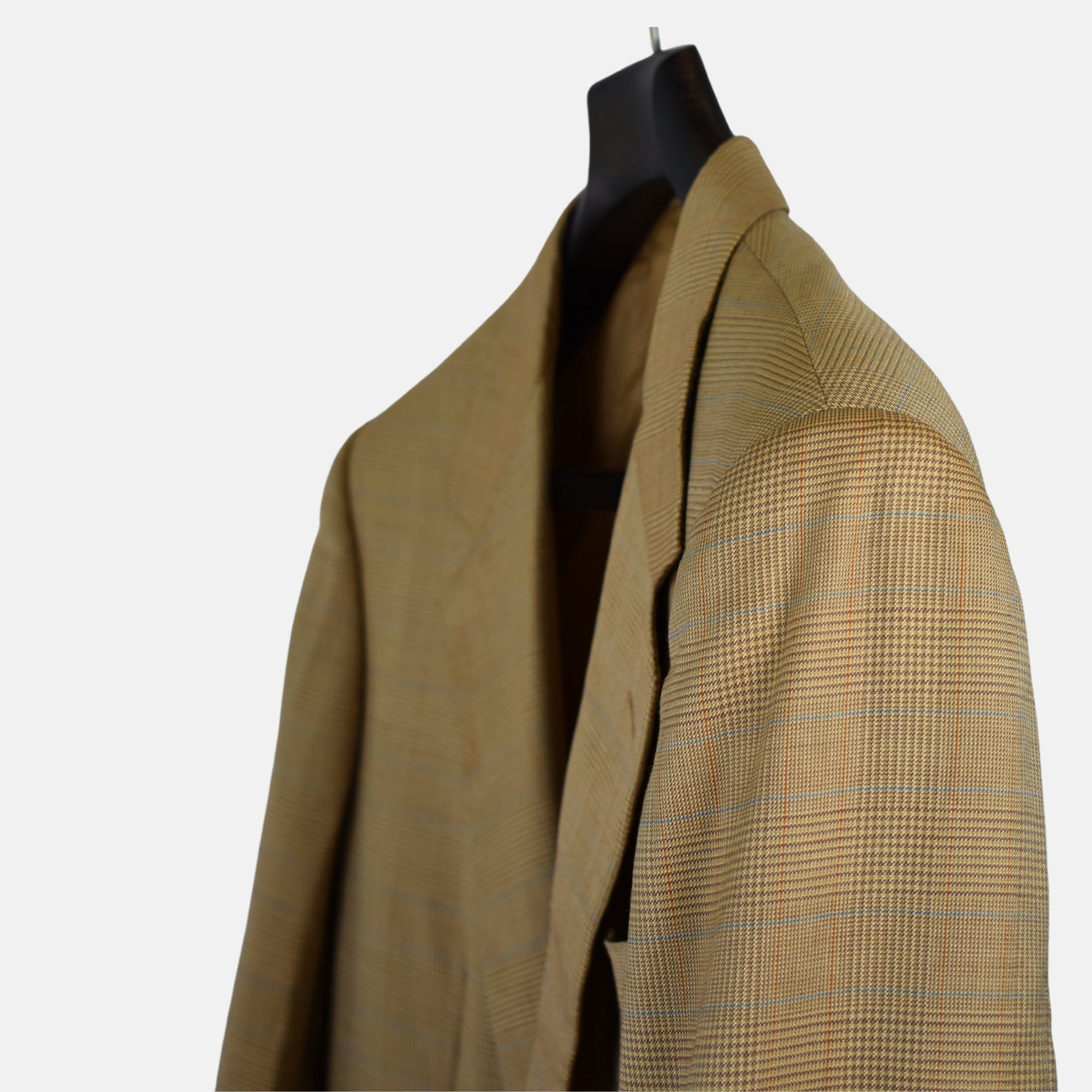 Multicoloured Checkered Blazer made of Wool/Silk (EU 50)
