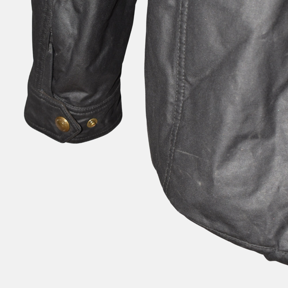 Black Waxed Jacket made of Polyester (EU 50)