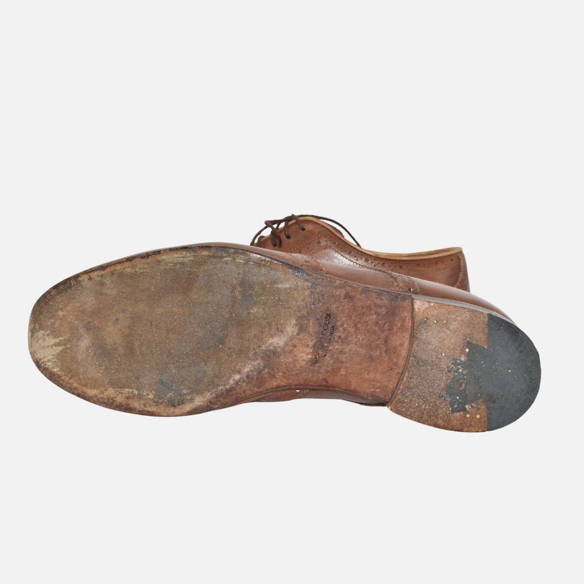 Brown Shoes made of Leather (EU 43.5)