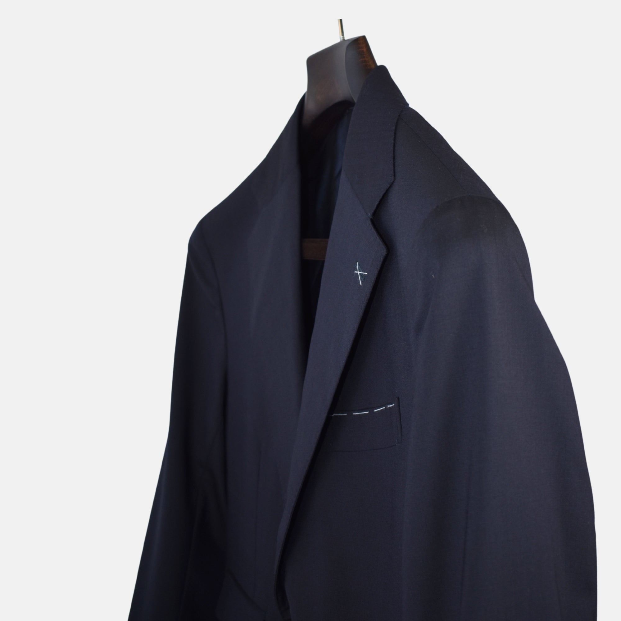 Navy Suit made of Virgin Wool (EU 46)