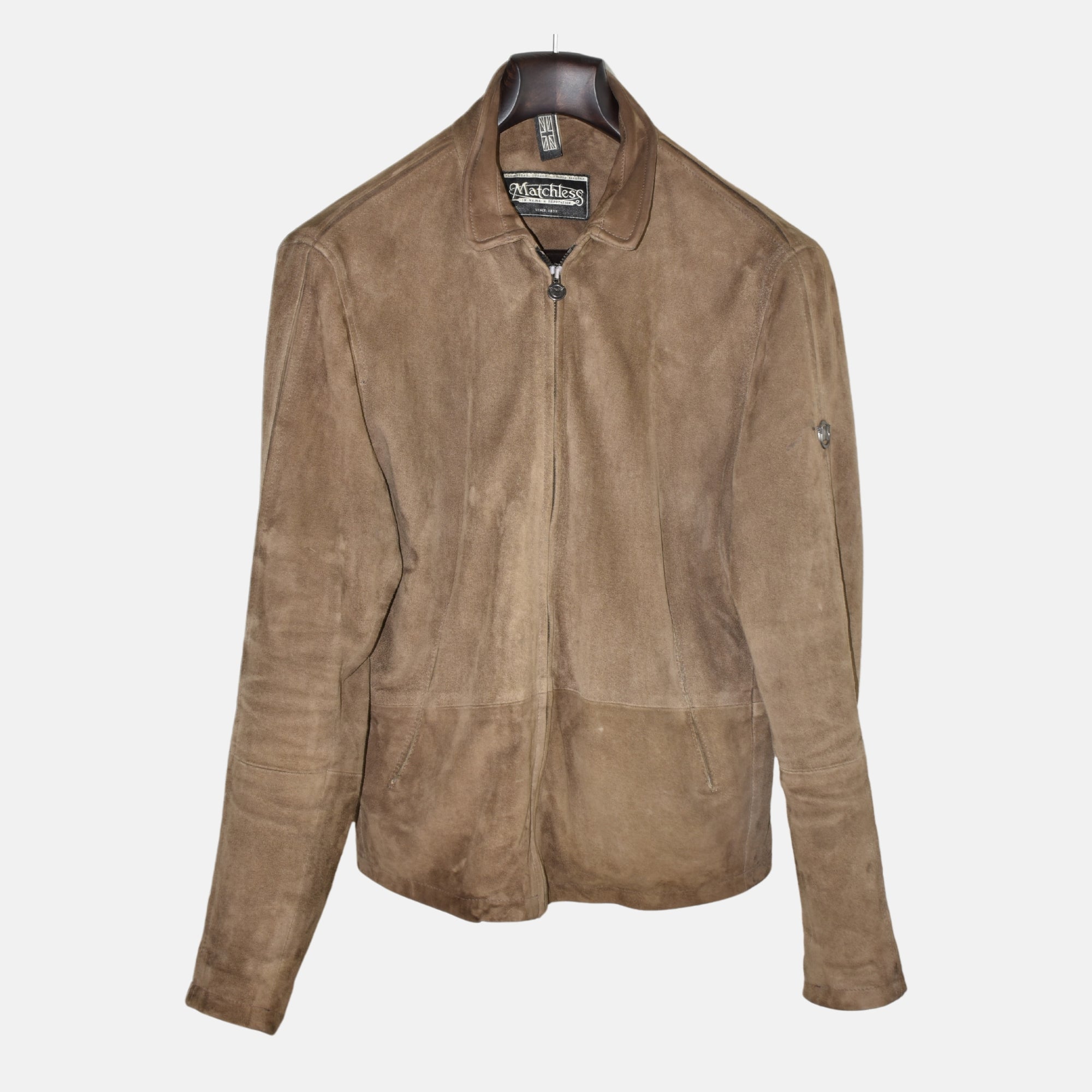 Brown Jacket made of Suede (L)