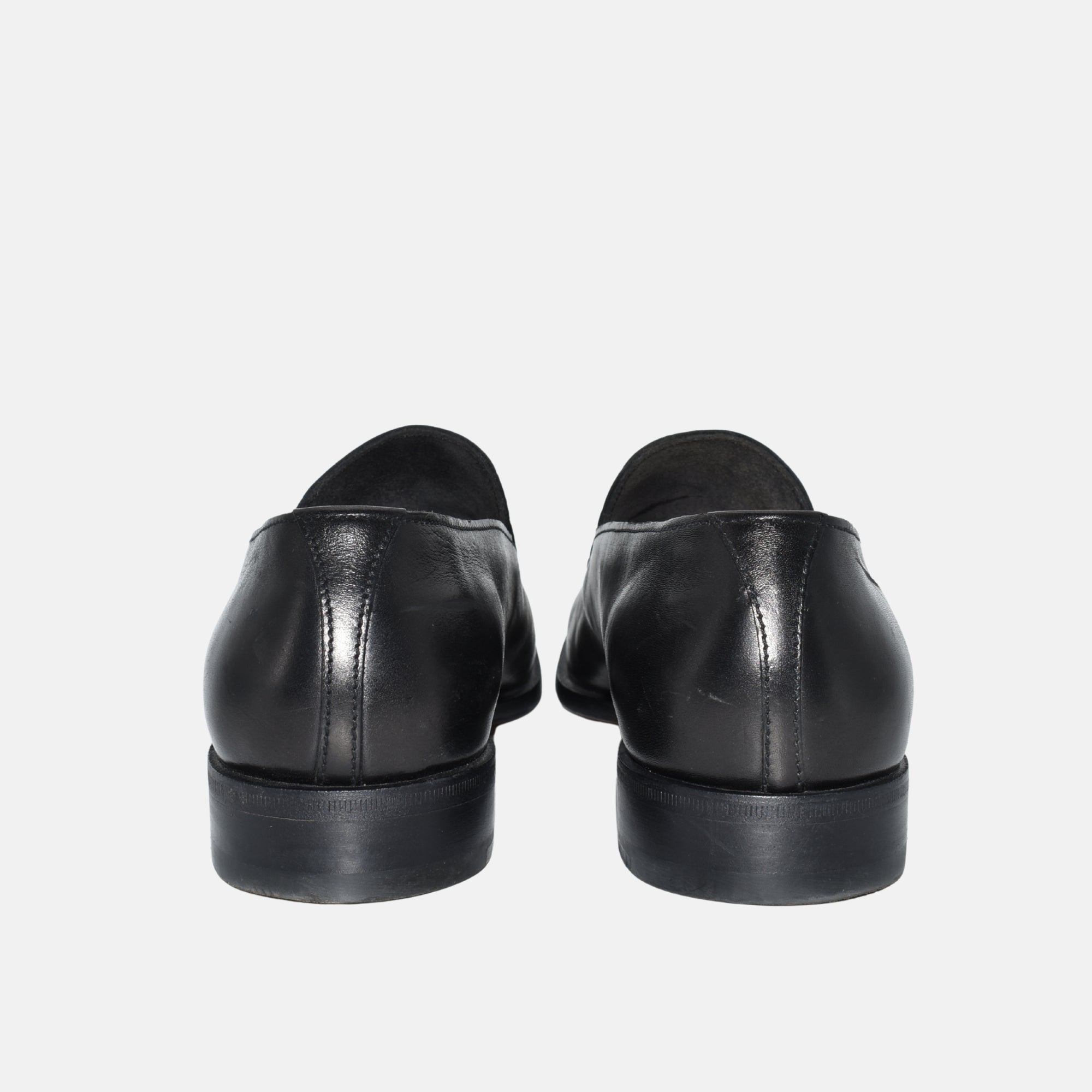 Black Shoes made of Leather (EU 43.5)