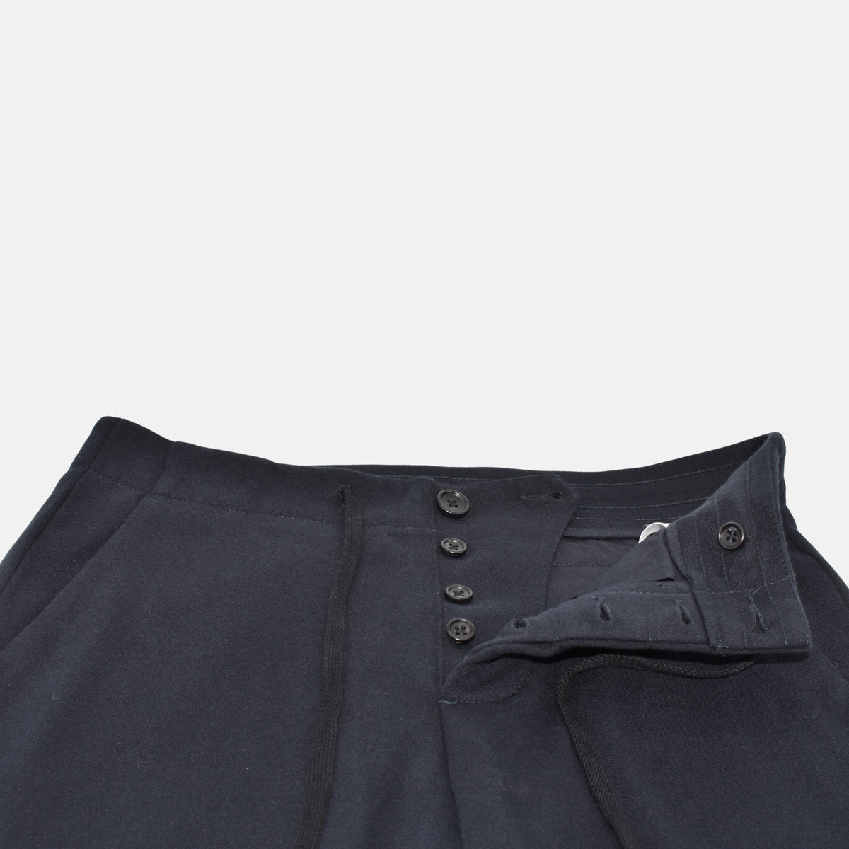 Navy Jogg Pants made of Cotton/Wool (US 30)