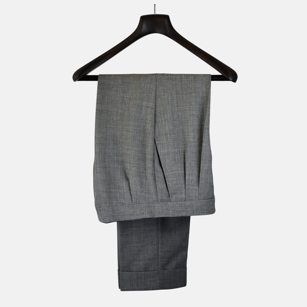 Light Gray Trousers made of Wool (EU 46)
