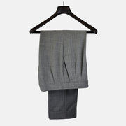 Light Gray Trousers made of Wool (EU 46)