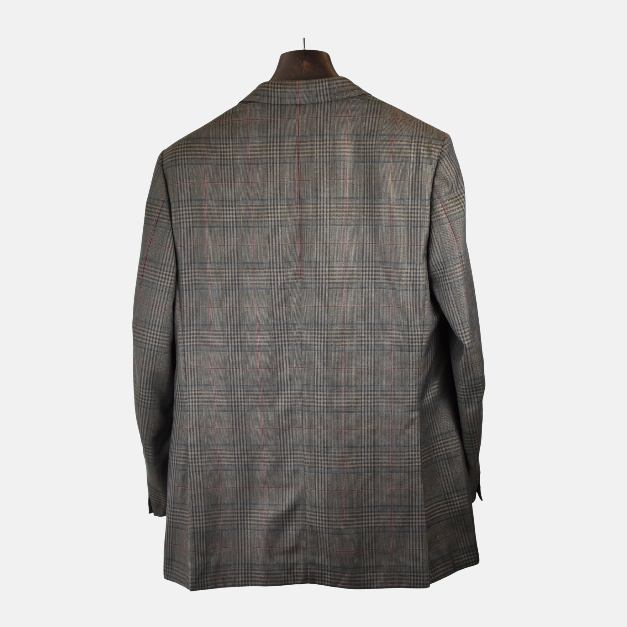 Multicoloured Checkered Blazer made of Wool/Silk (EU 50)