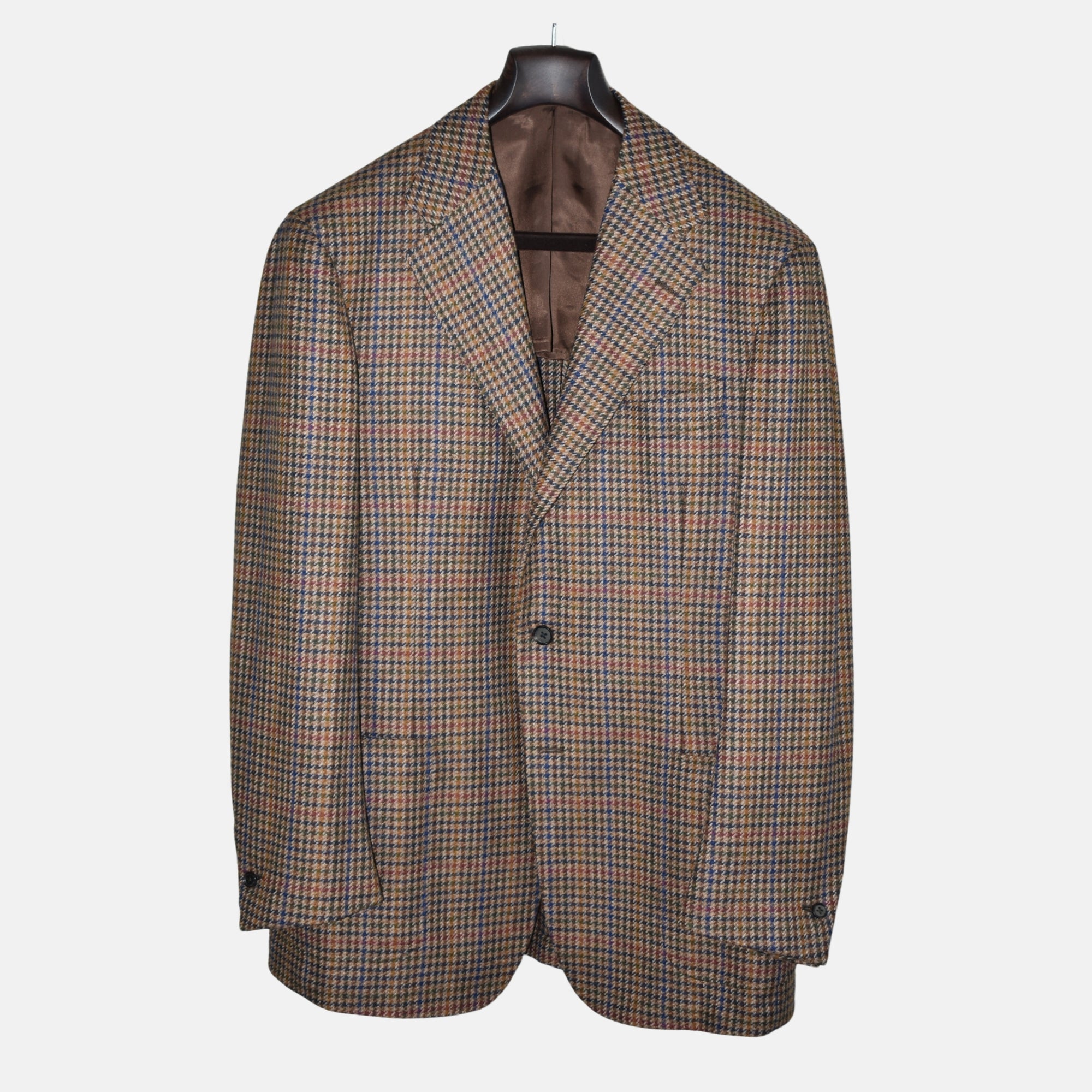 Multicoloured Checkered Blazer made of Wool (EU 54)