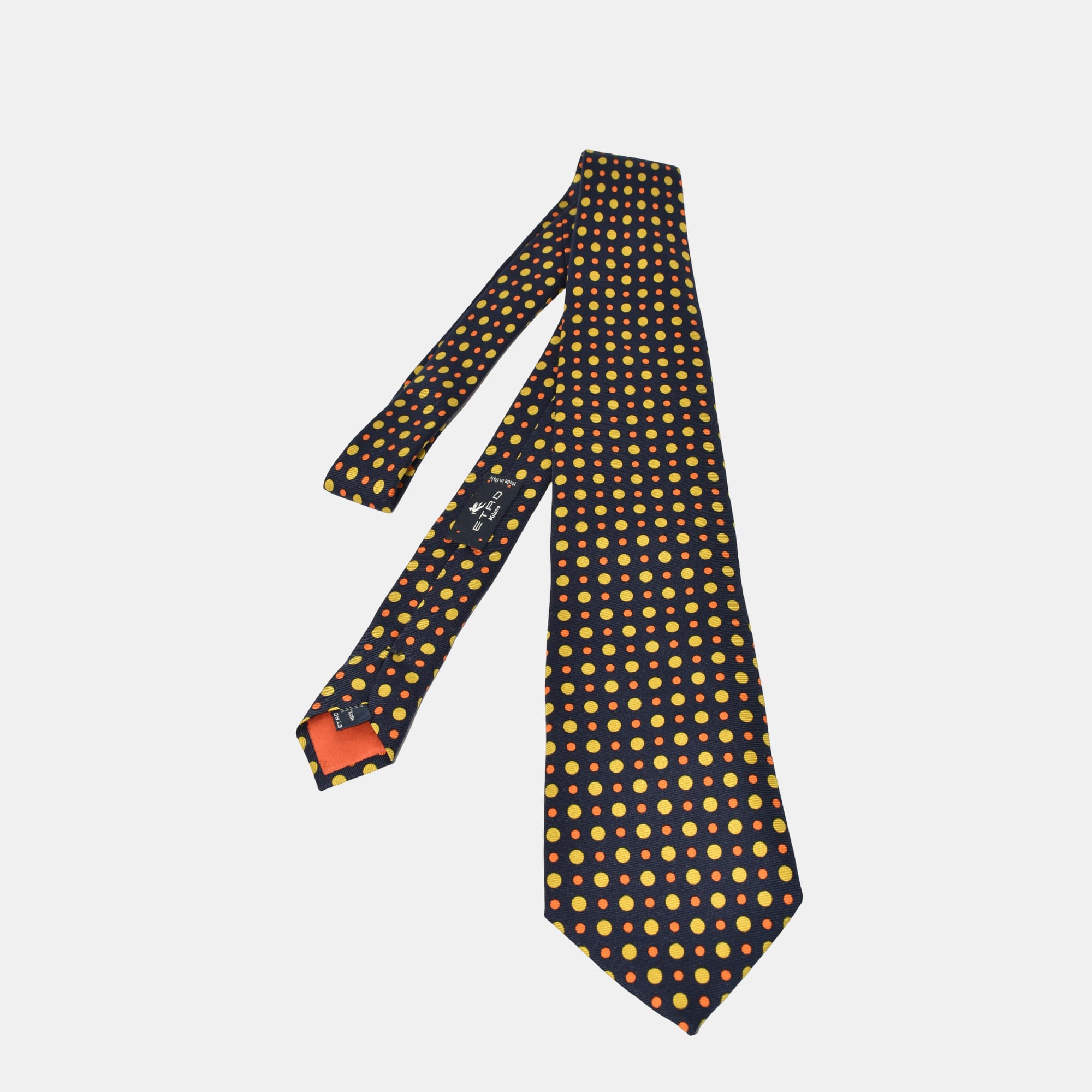 Multicoloured Dotted Tie made of Silk