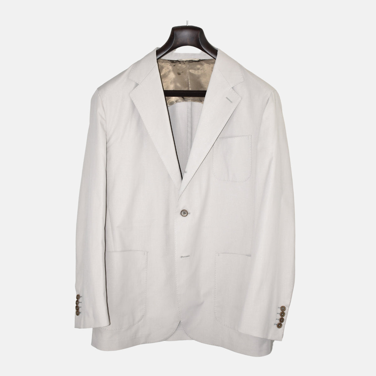 Putty Coloured Blazer made Polyester (EU 54)