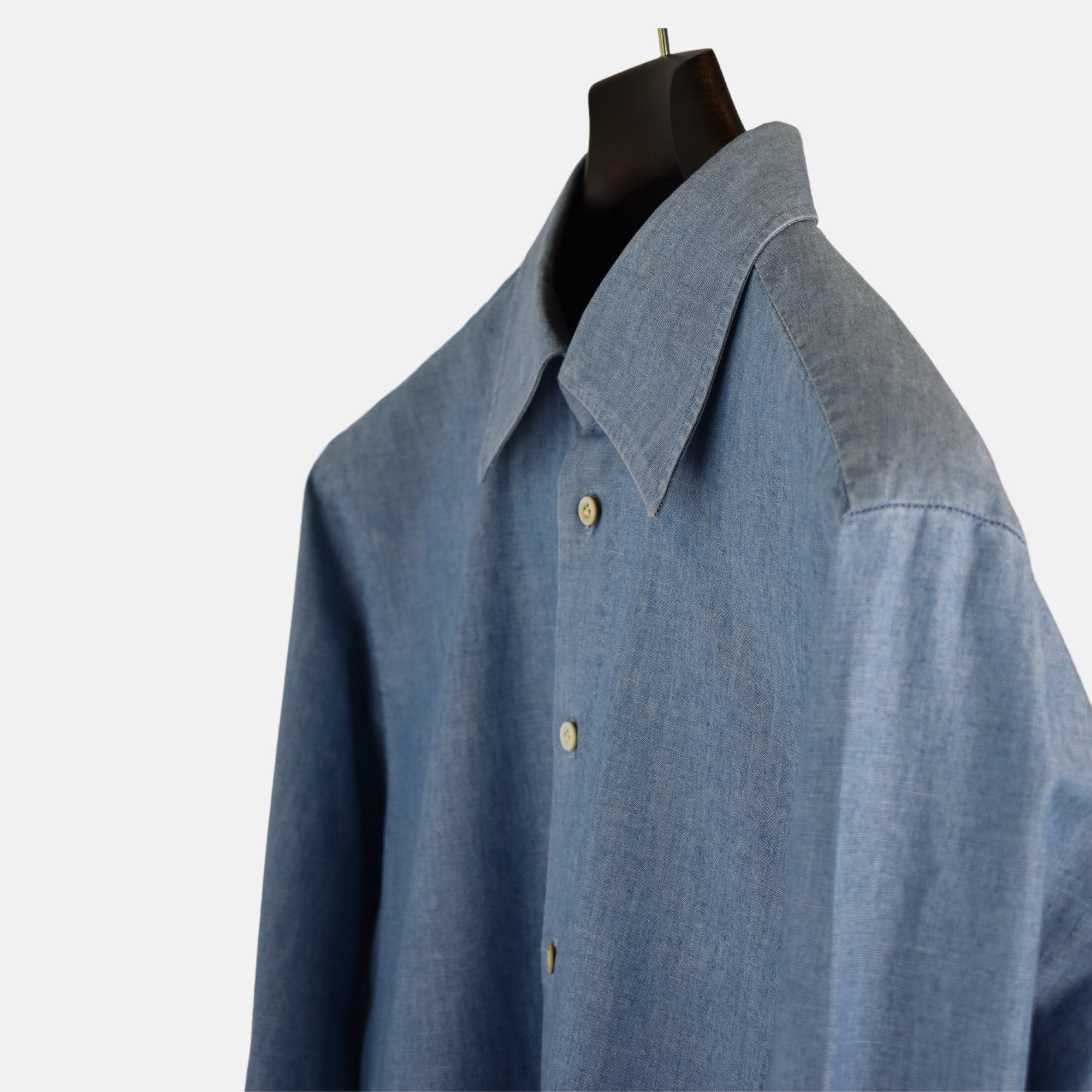 Blue Shirt made of Cotton (EU 43)