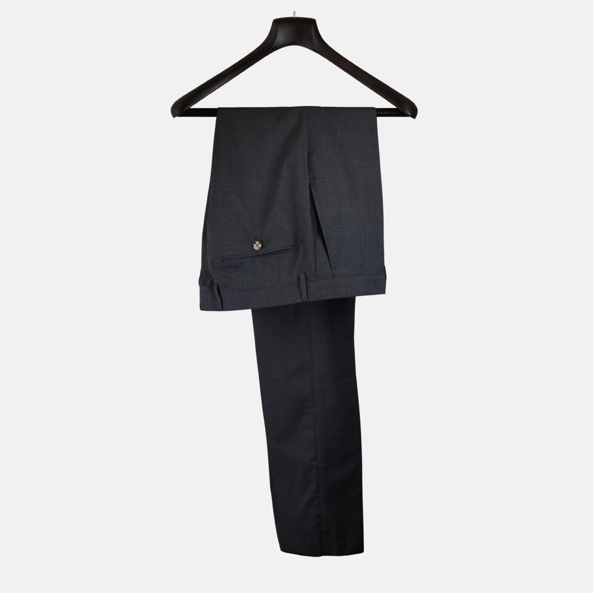 Gray Trousers made of Wool (EU 50)