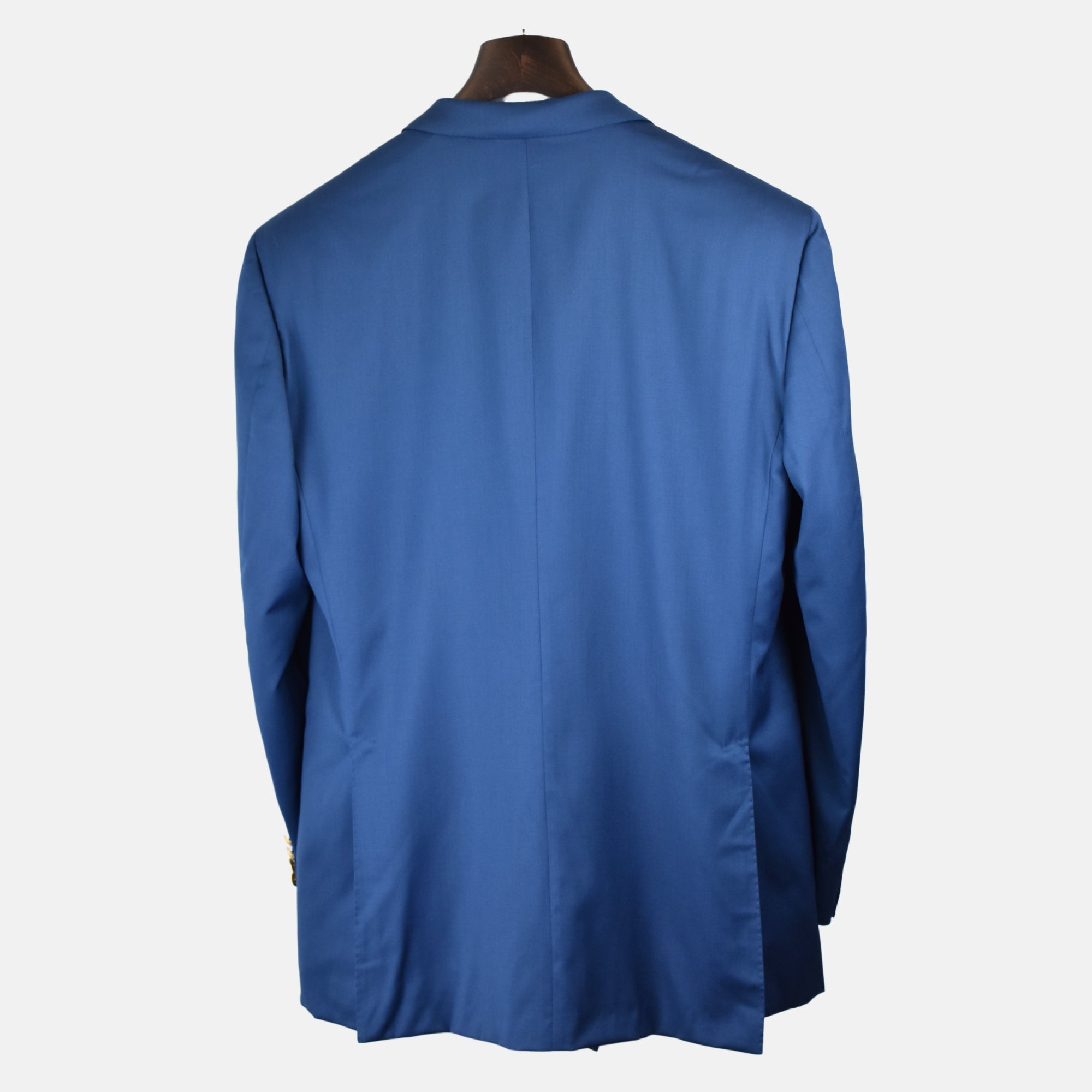 Indigo Blue Double Breasted Blazer made of Wool (EU 52)