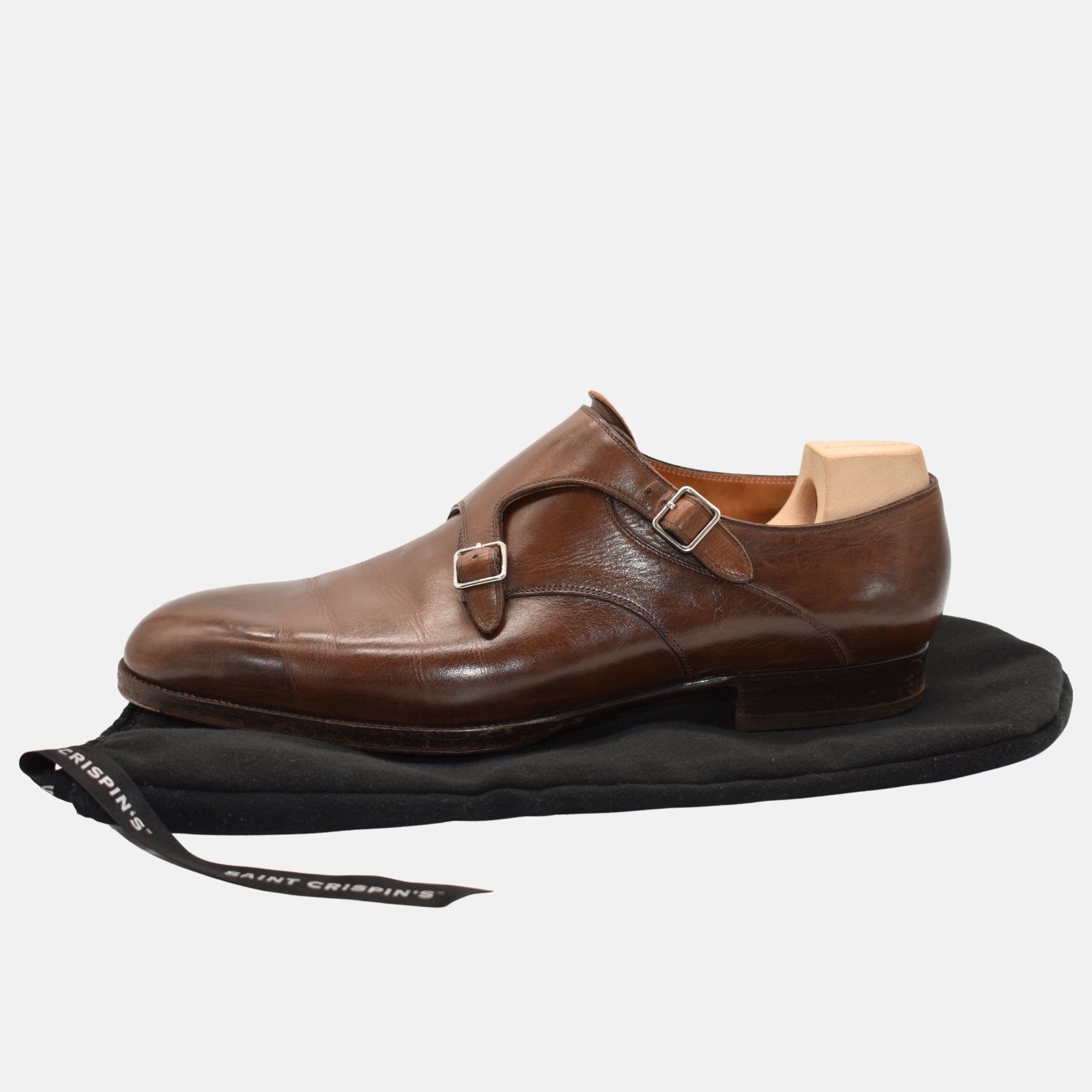 Brown Shoes made of Leather (EU 46)