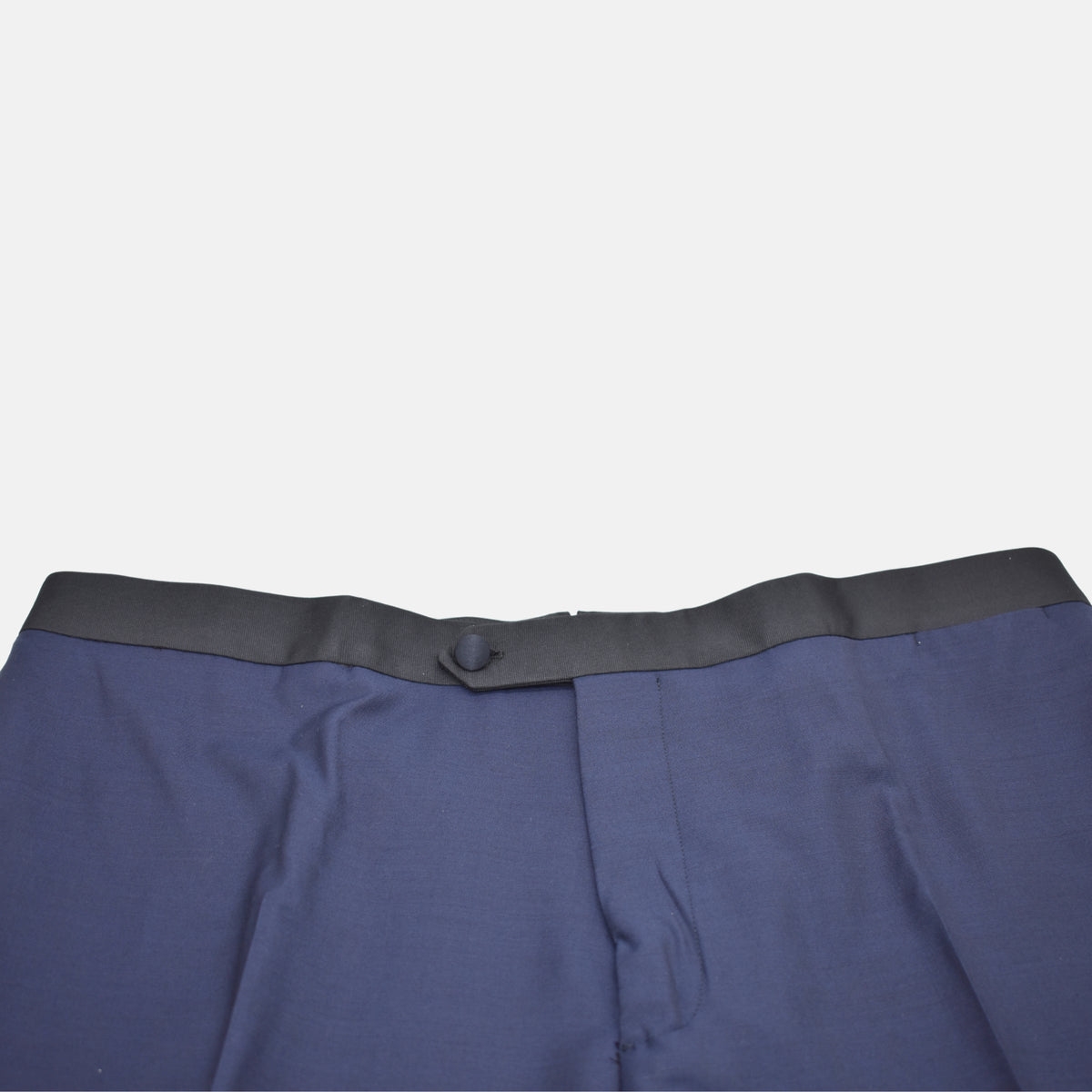 Indigo Blue/Black Smoking made of Wool (EU 54)