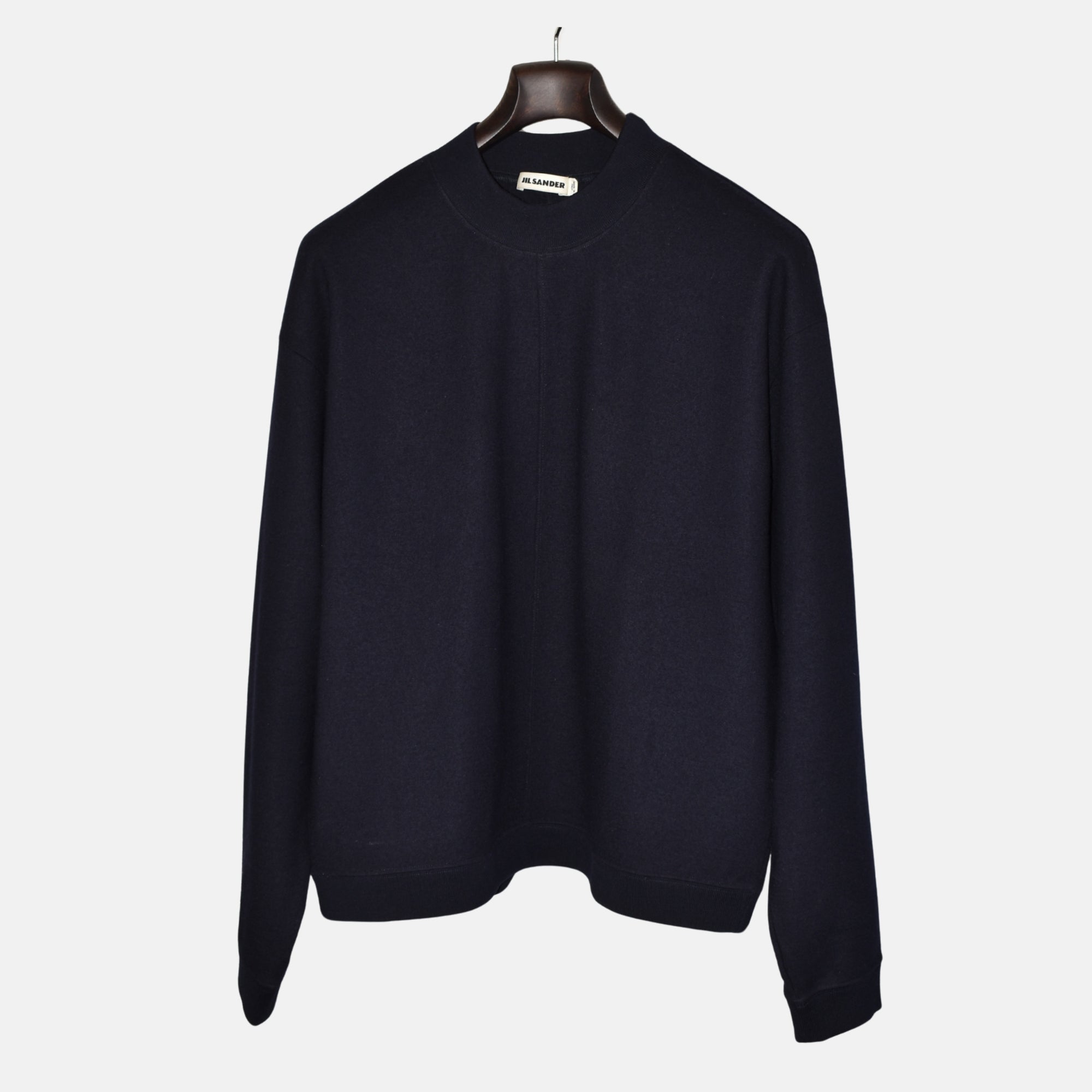 Navy Oversized Sweater made of Wool (EU 48)