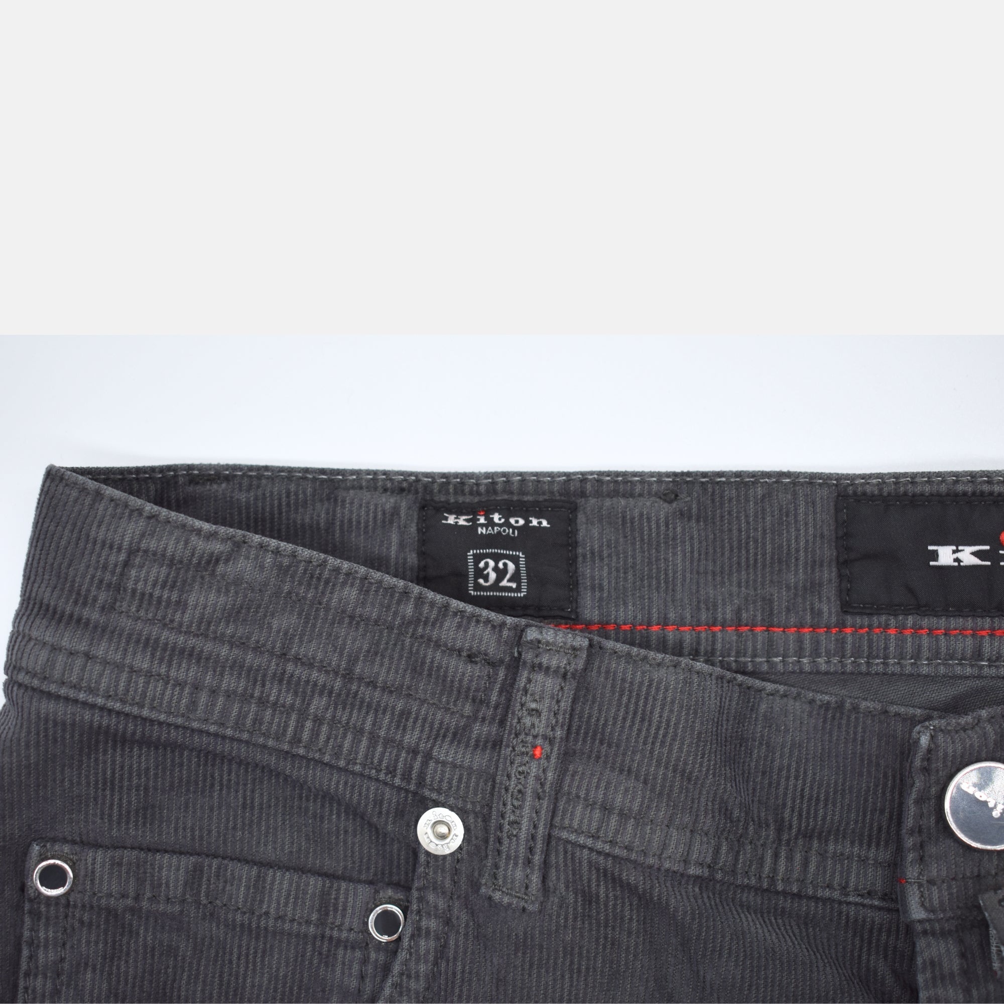 Gray Trousers made of Cotton (32)