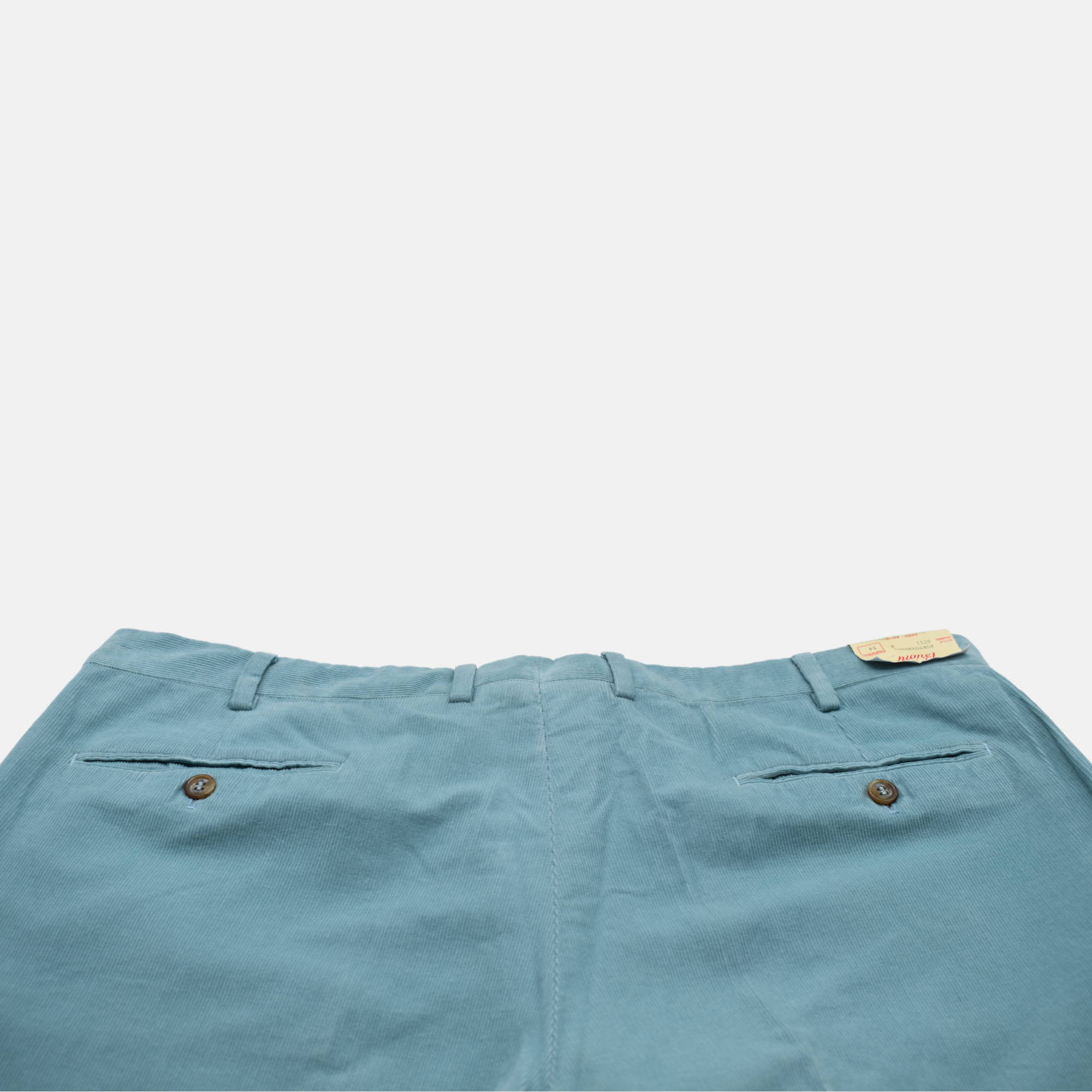 Light Blue Corduroy Trousers made of Cotton (EU 54)