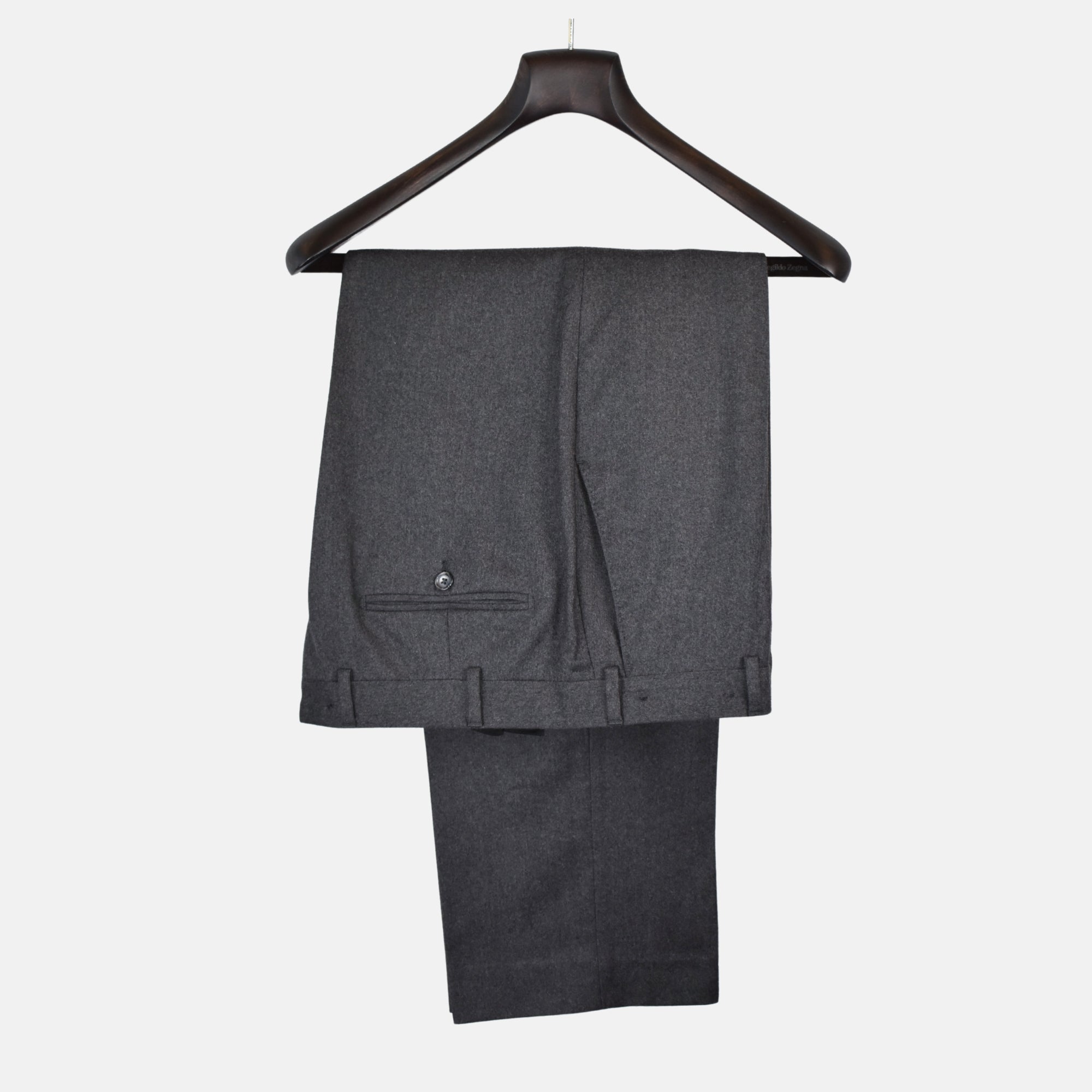 Gray Trousers made of Cashmere (EU 54)
