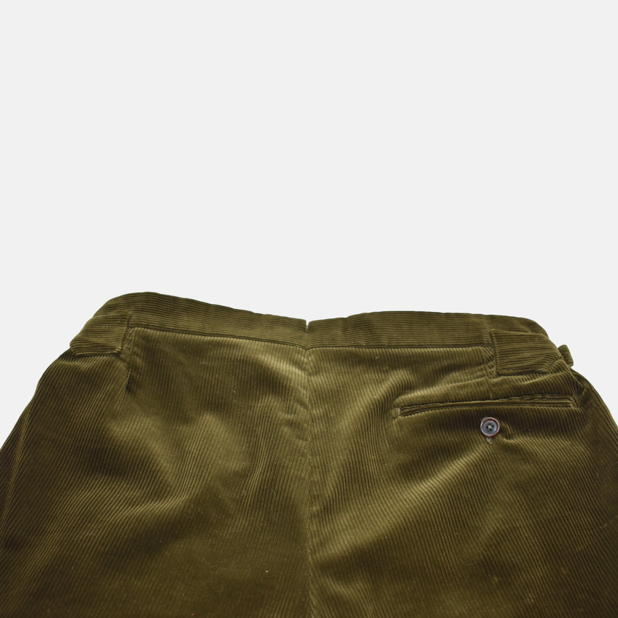 Dark Olive Cordurouy Suit made of Cotton ( EU 50)