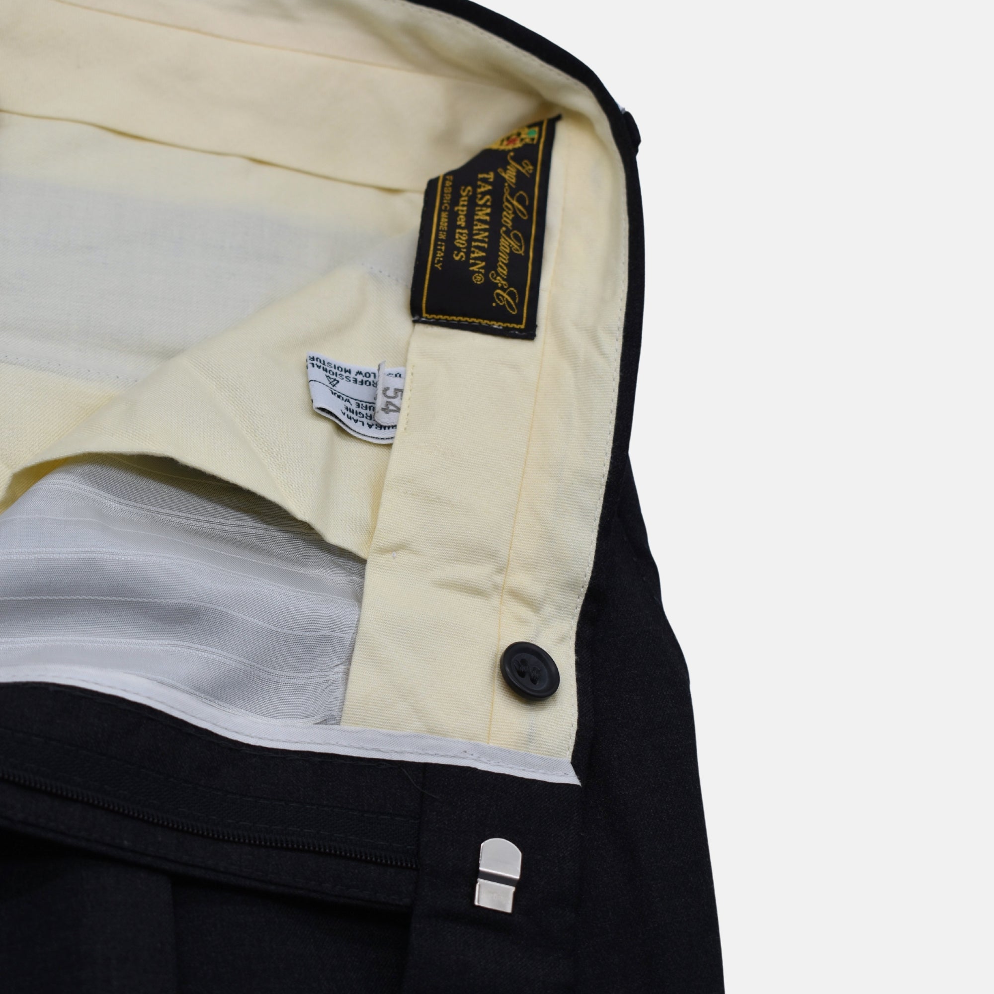 Anthracite Trousers made of Wool (EU 54)