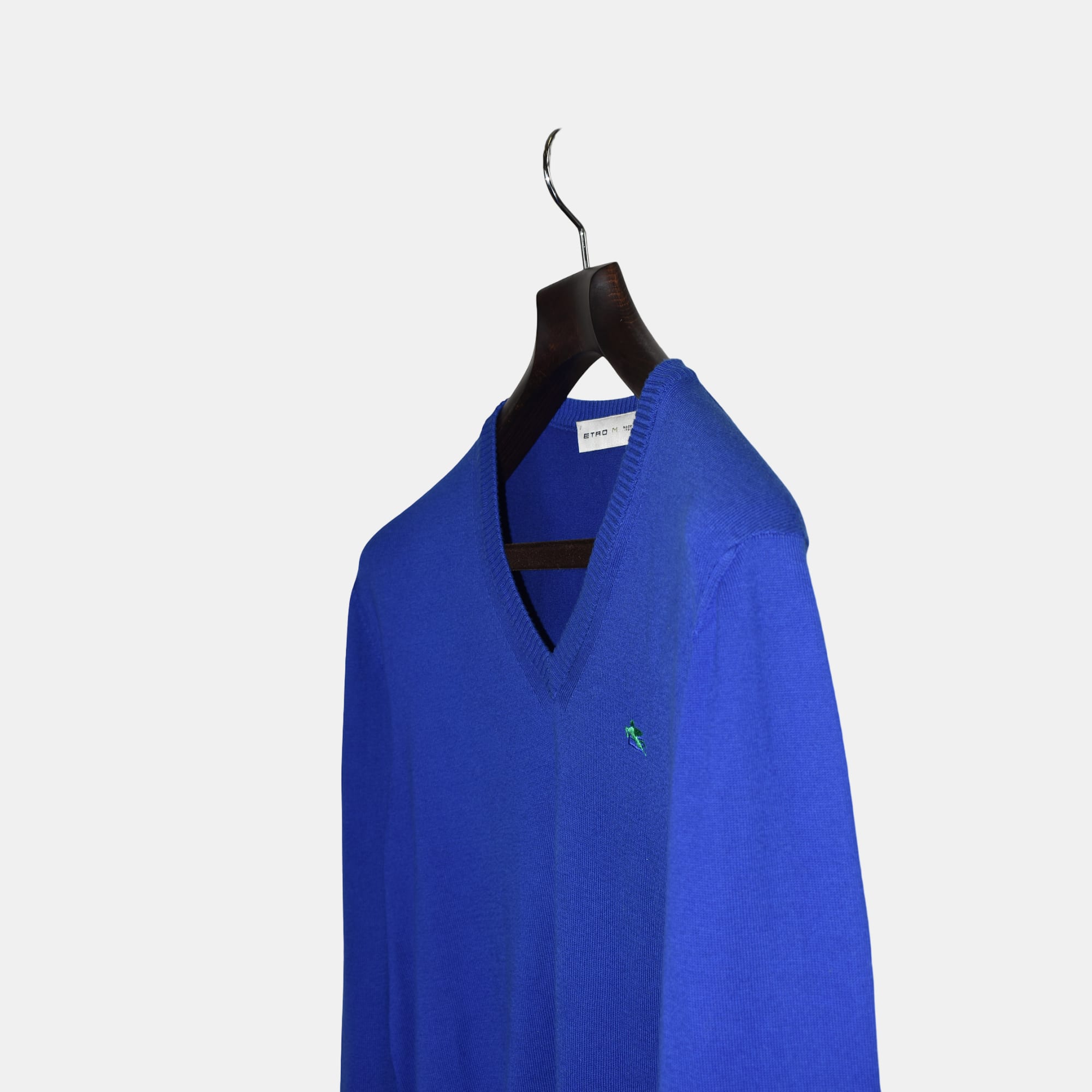 Blue Sweater made of Cotton  (M)