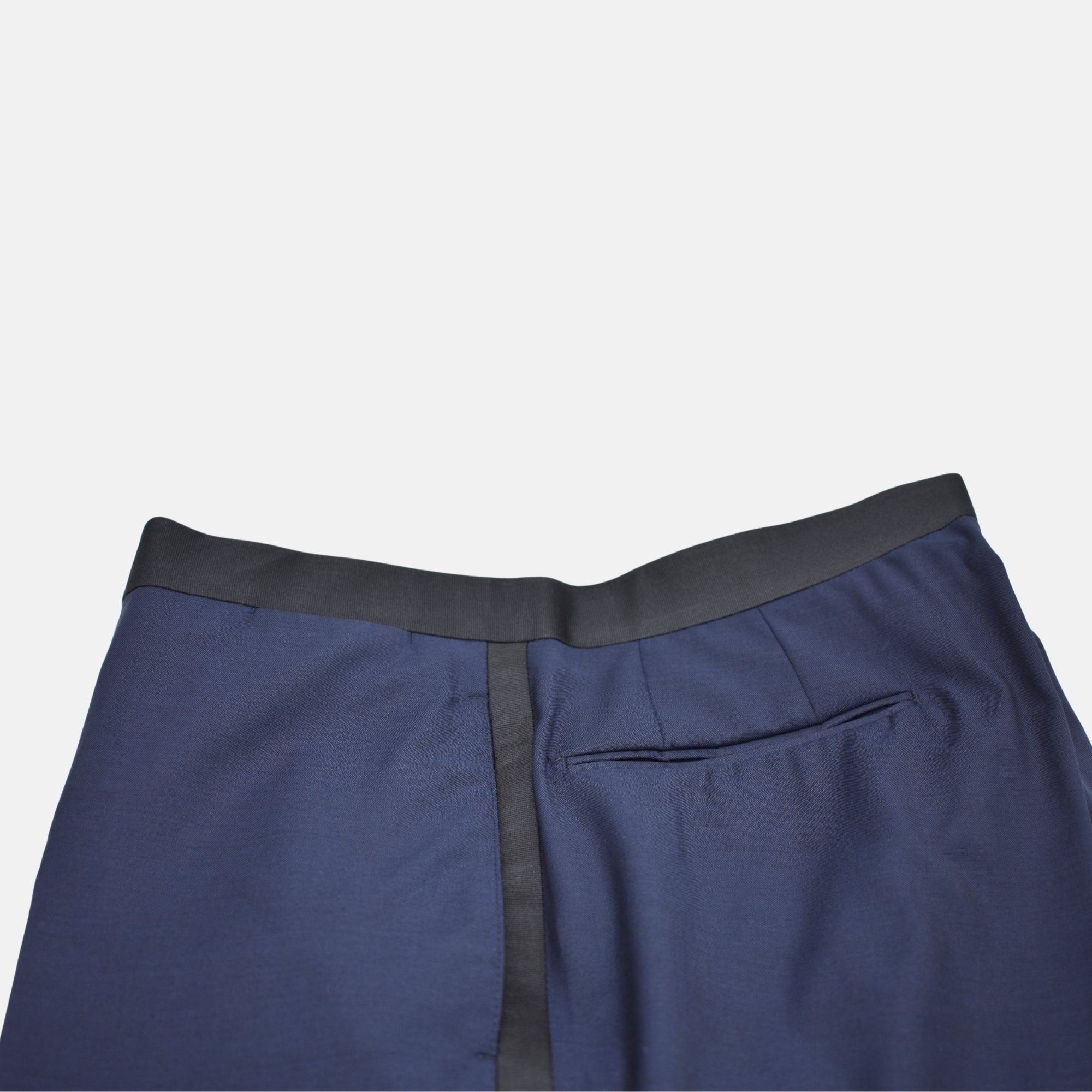 Indigo Blue/Black Smoking made of Wool (EU 54)