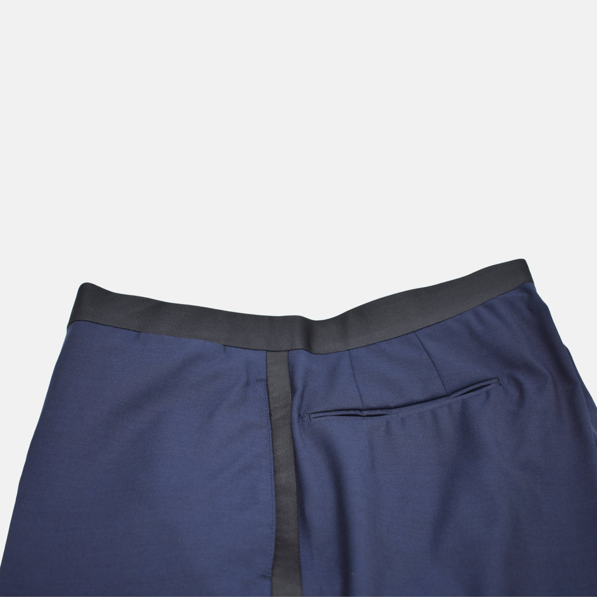 Indigo Blue/Black Smoking made of Wool (EU 54)