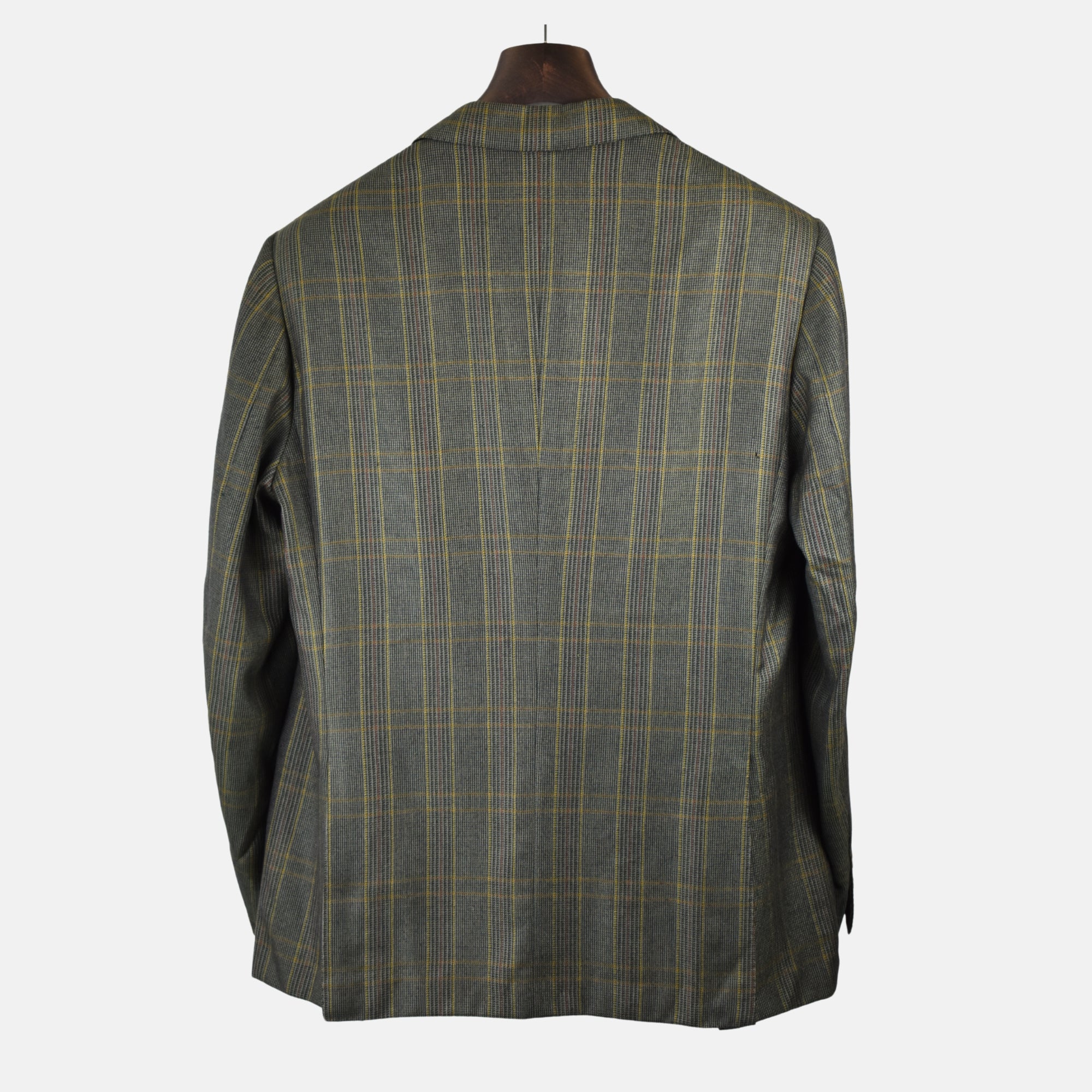 Multicoloured Checkered Blazer made of Cashmere (EU 52)
