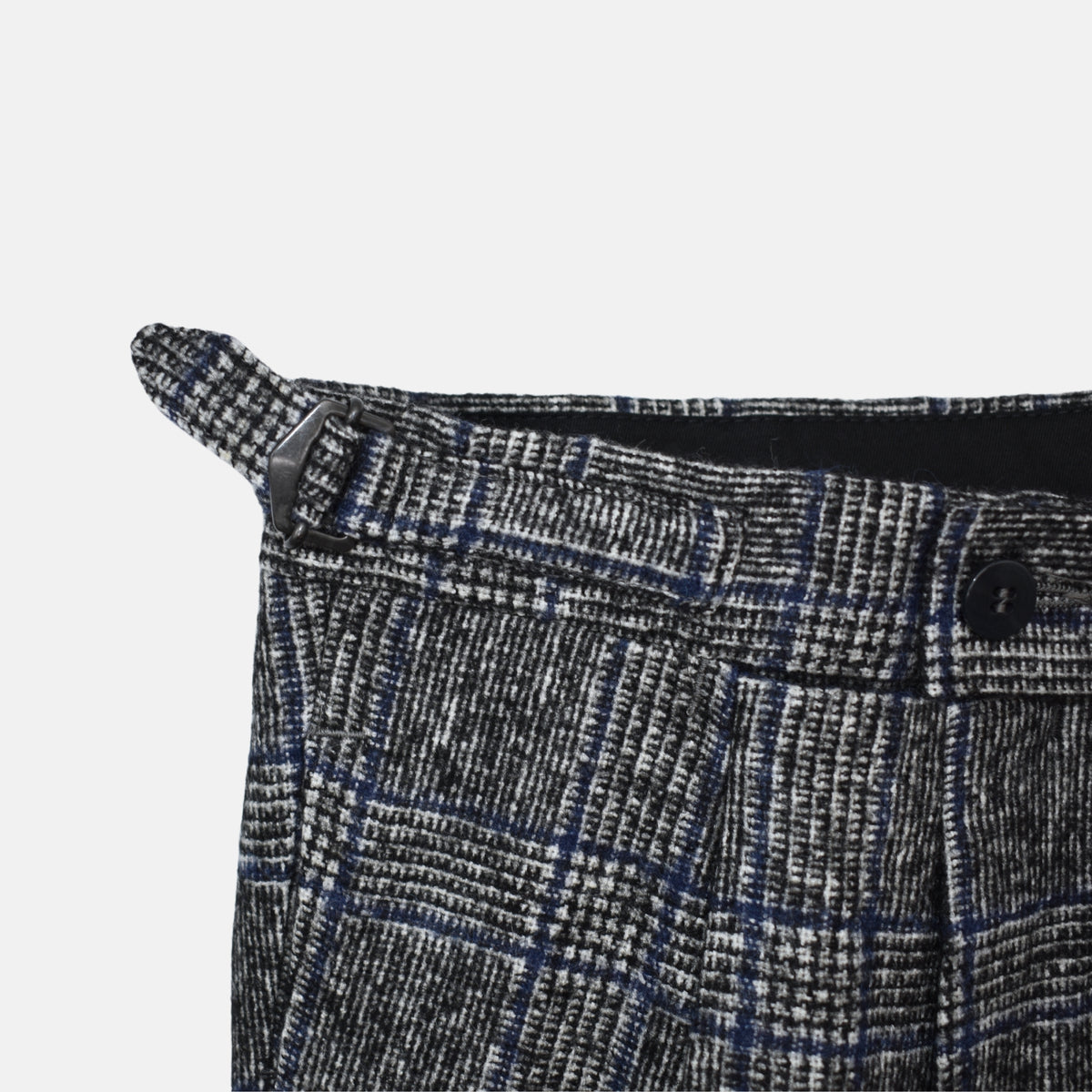 Multicoloured Checkered Suit made of Wool/Baby Alpaka (EU 54)