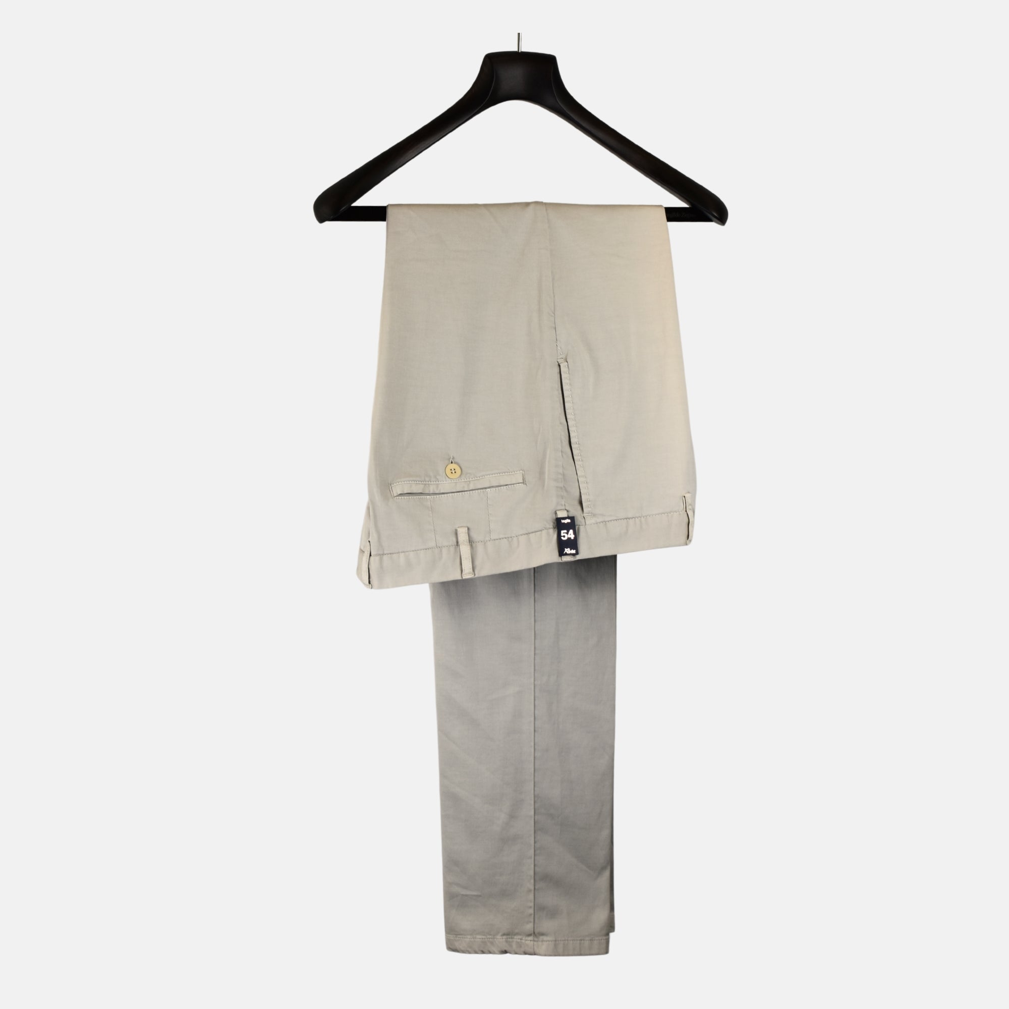 Beige Trousers made of Cotton (EU 54)
