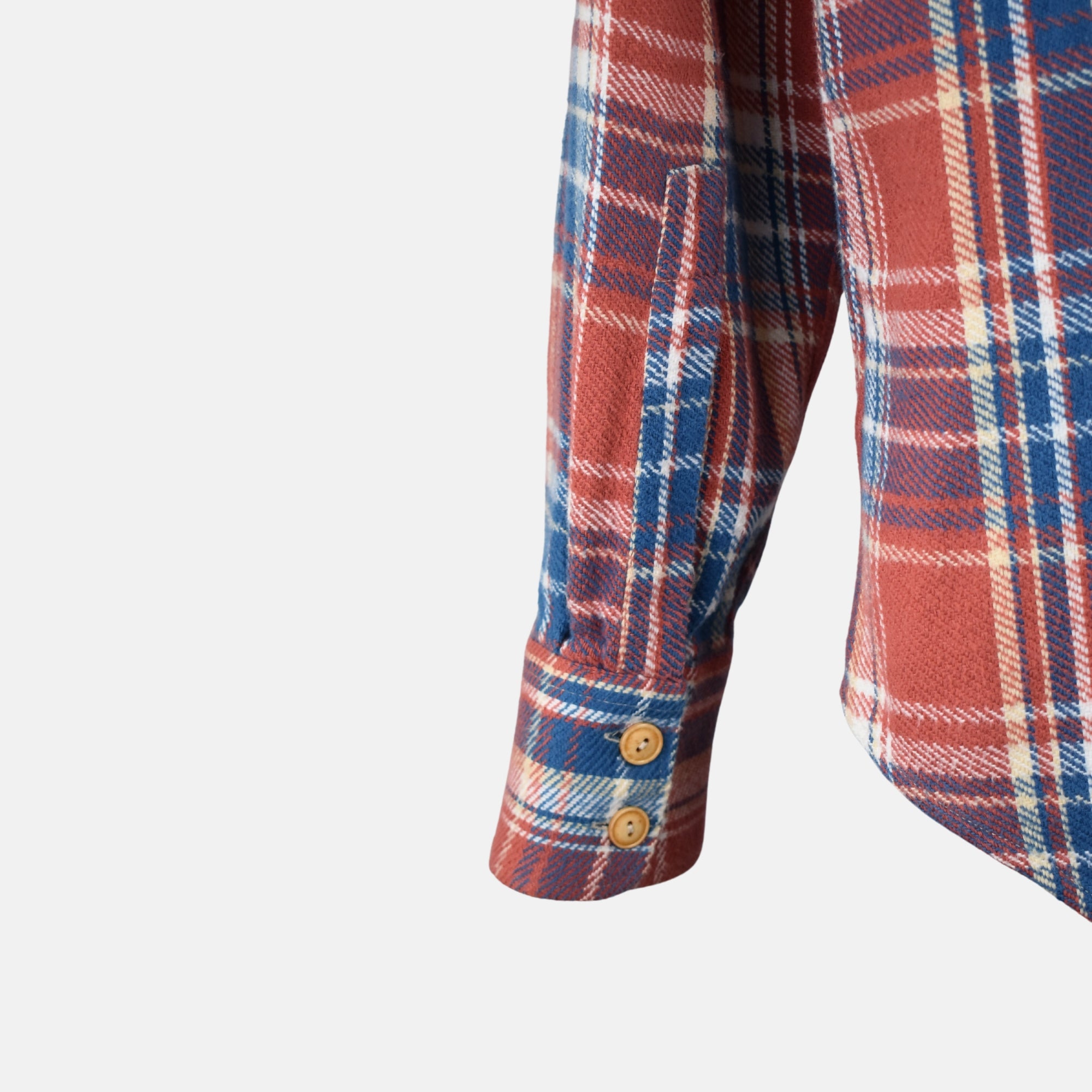 Multicoloured Checkered Shirt made of Cotton (XL)